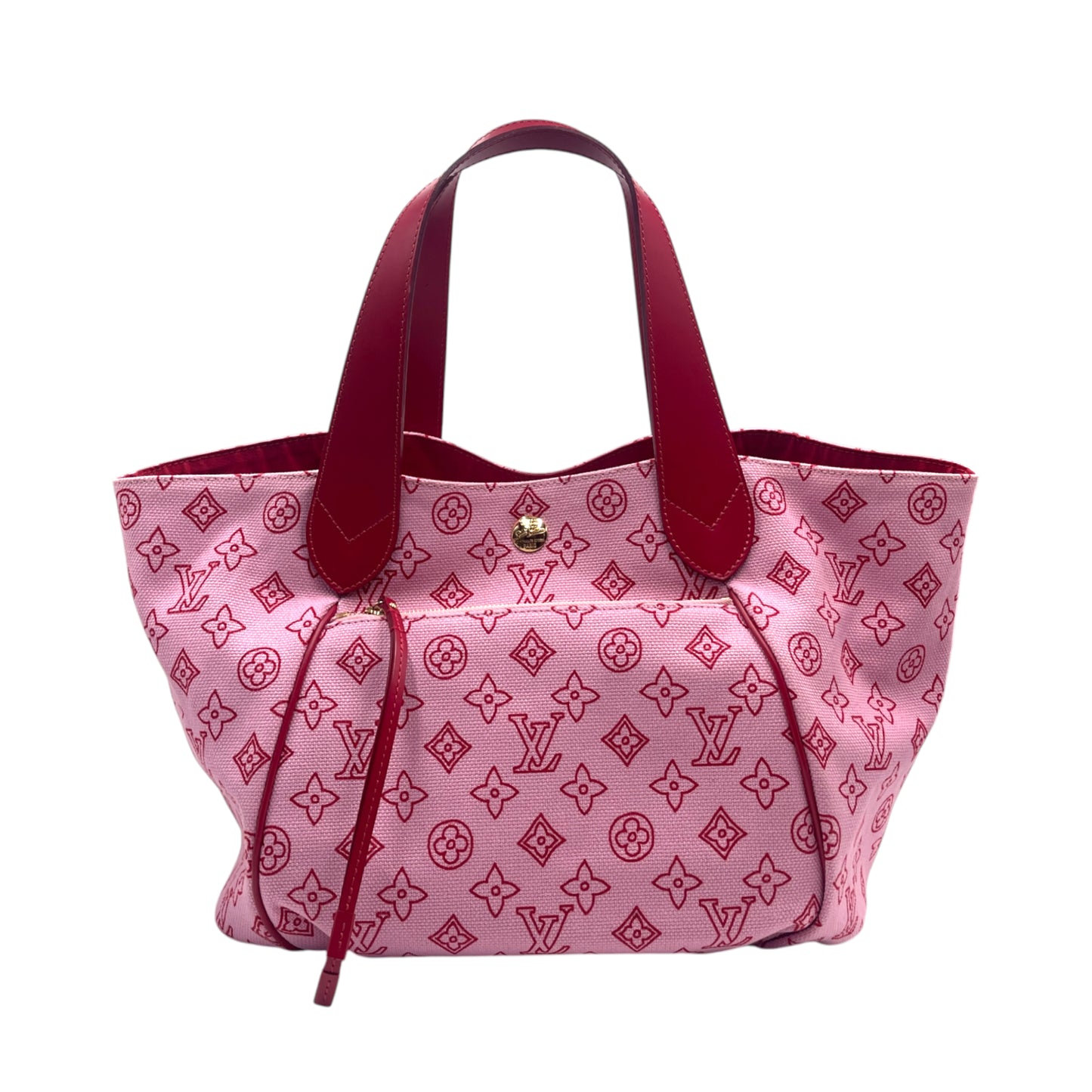 L.V Cabas Ipanema GM Bag w/ Pouch