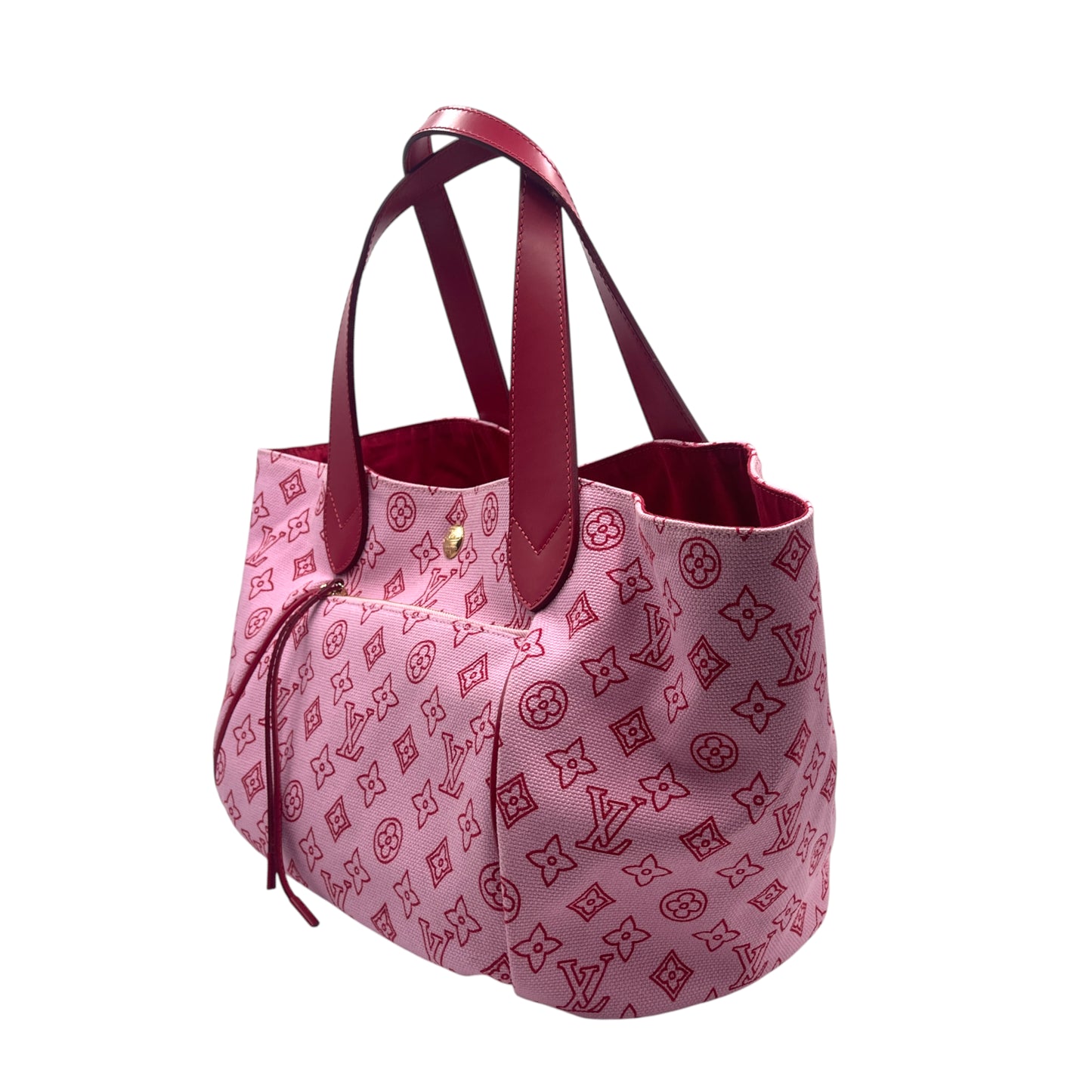 L.V Cabas Ipanema GM Bag w/ Pouch