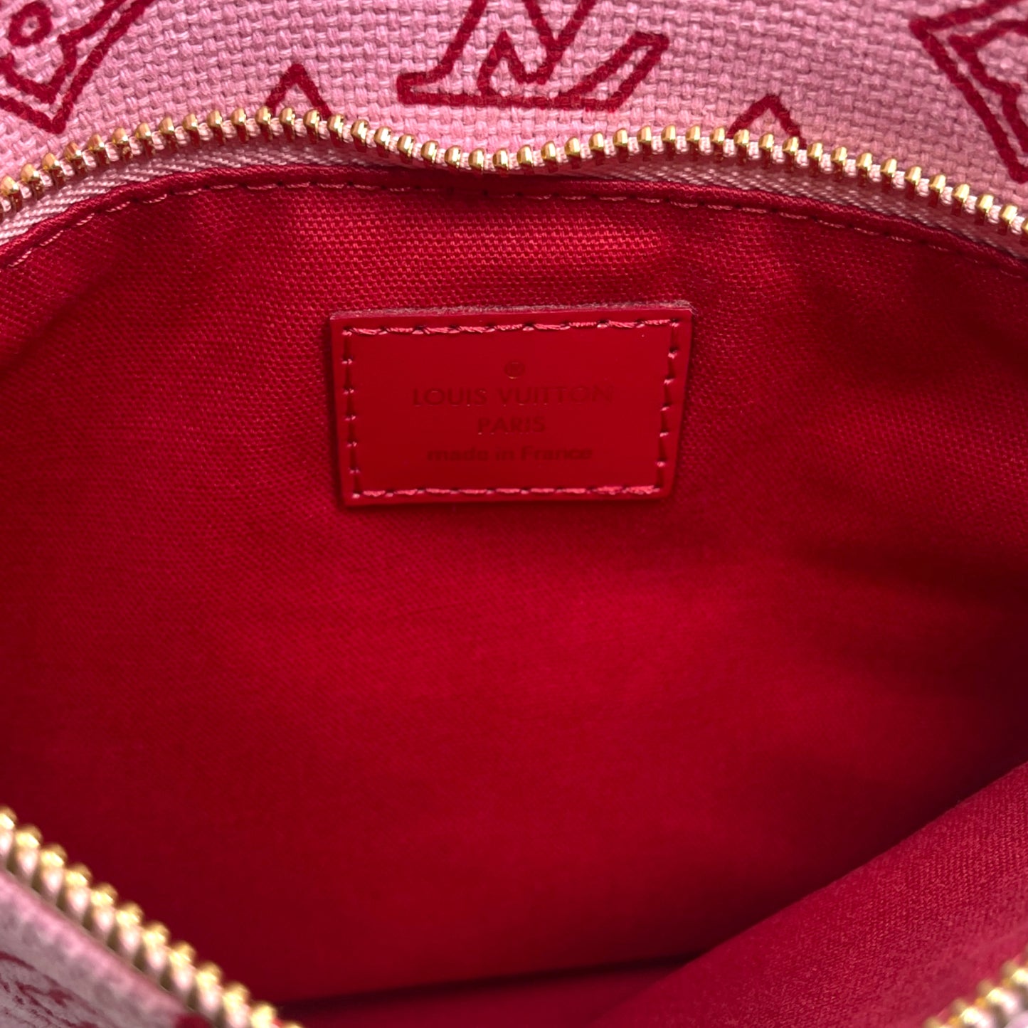 L.V Cabas Ipanema GM Bag w/ Pouch