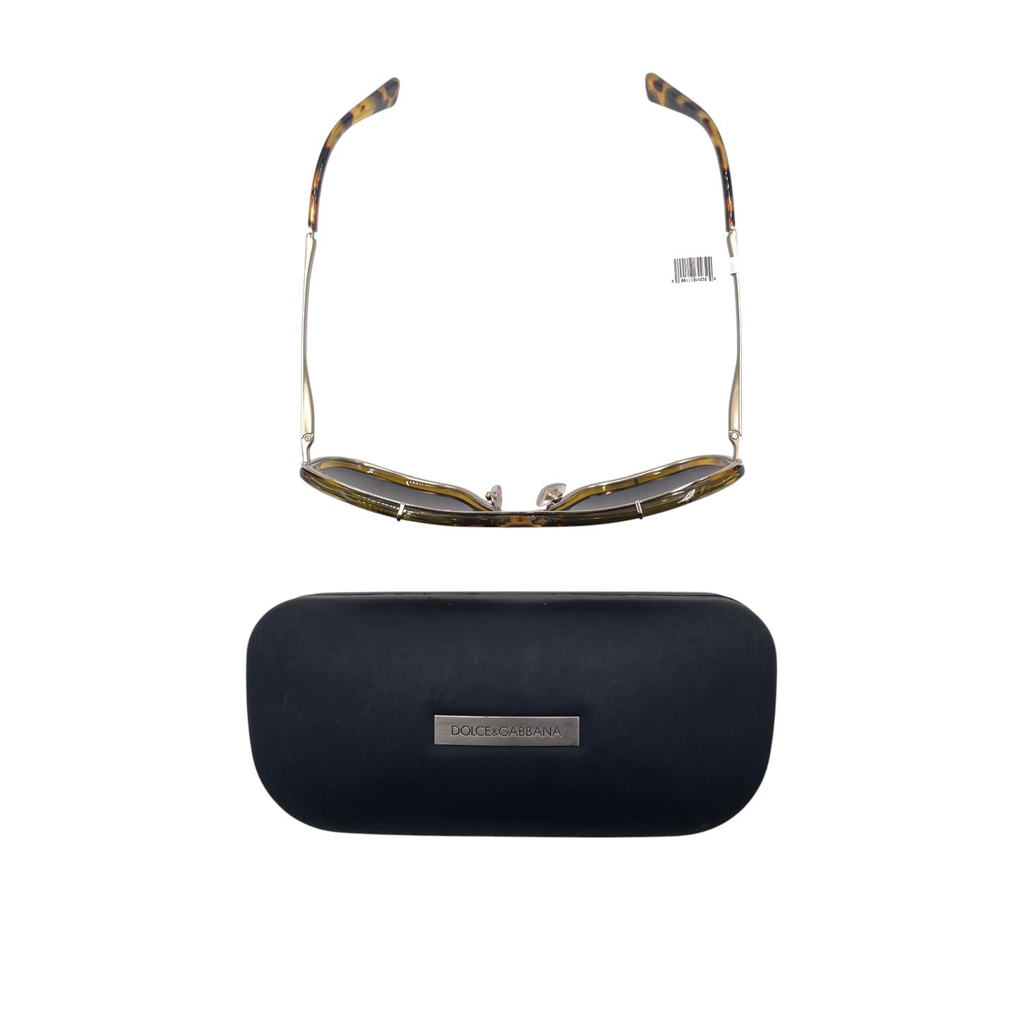 D&G DG2167 Gold Tortoise Aviators