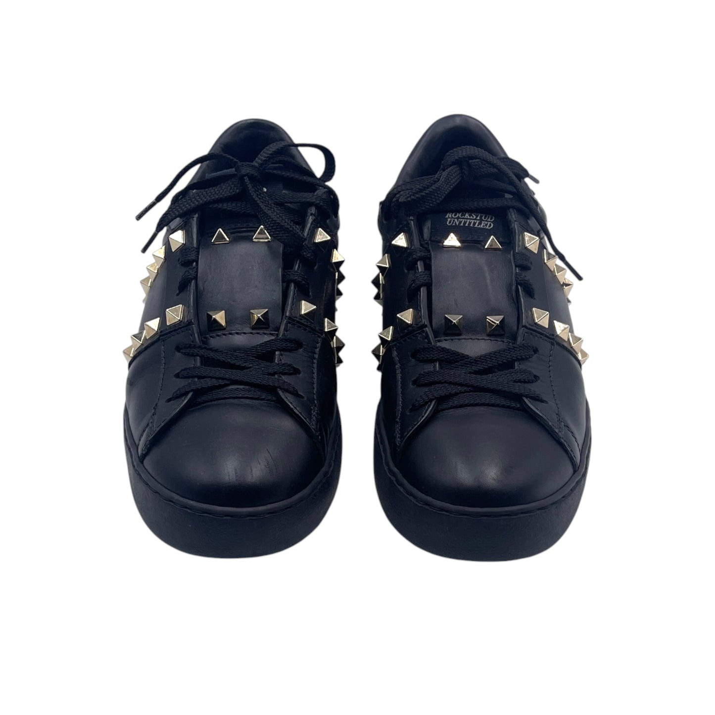 Valentino Black Rockstud Snkr