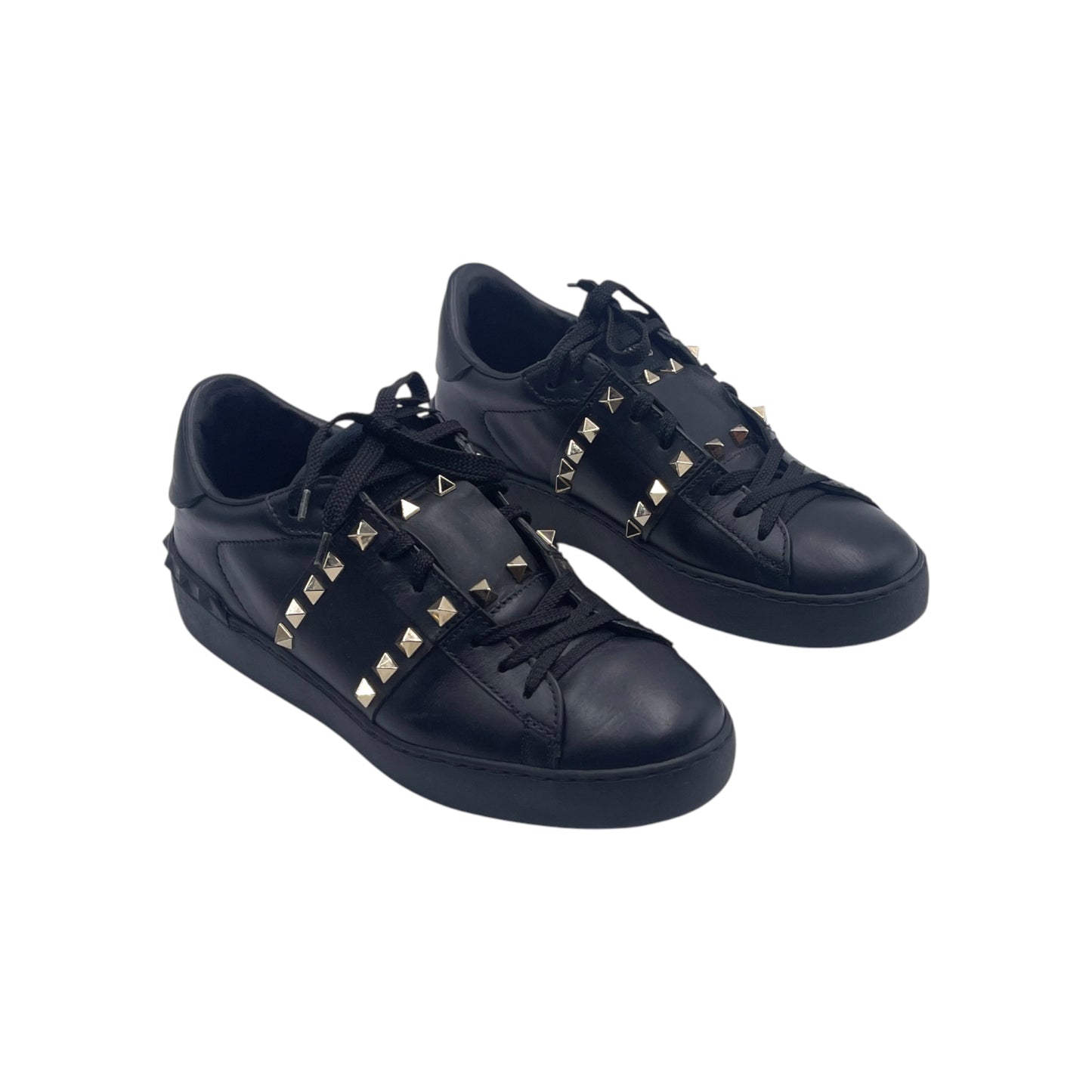 Valentino Black Rockstud Snkr