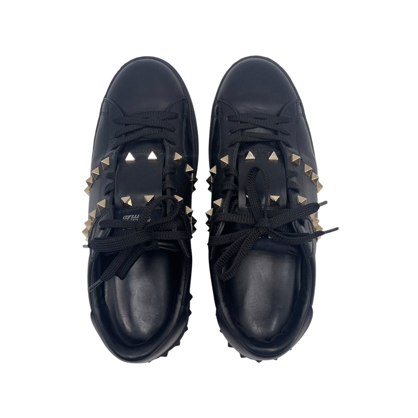 Valentino Black Rockstud Snkr