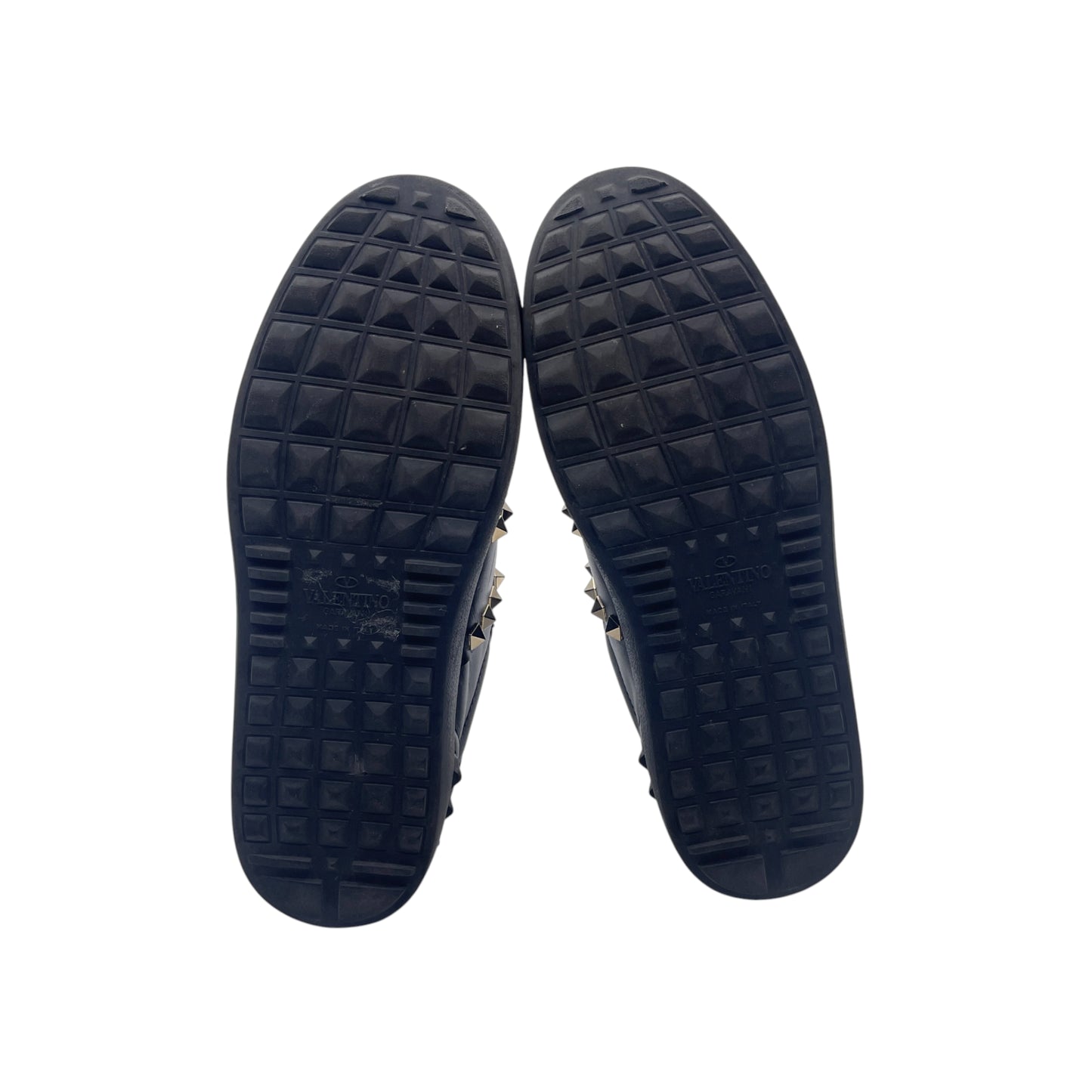 Valentino Black Rockstud Snkr