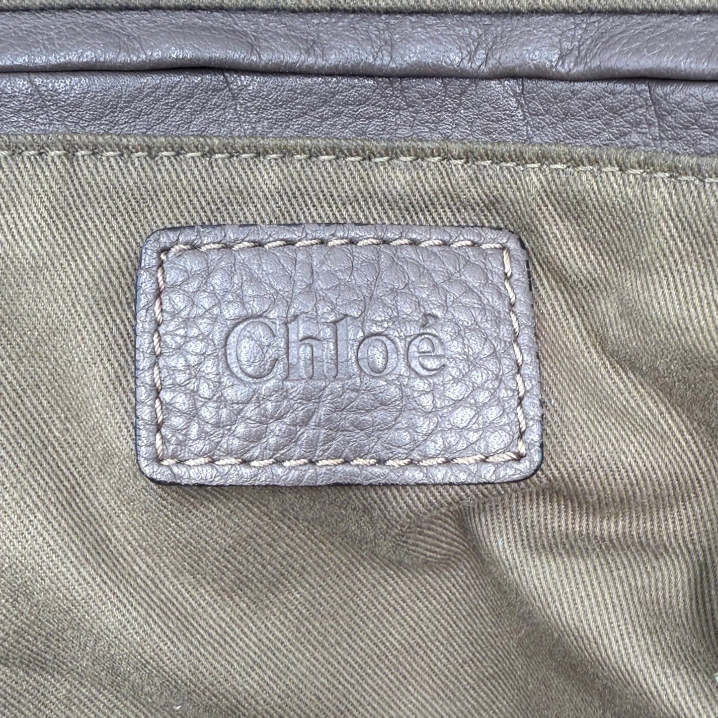 Chloé Marcie Taupe Hobo Bag