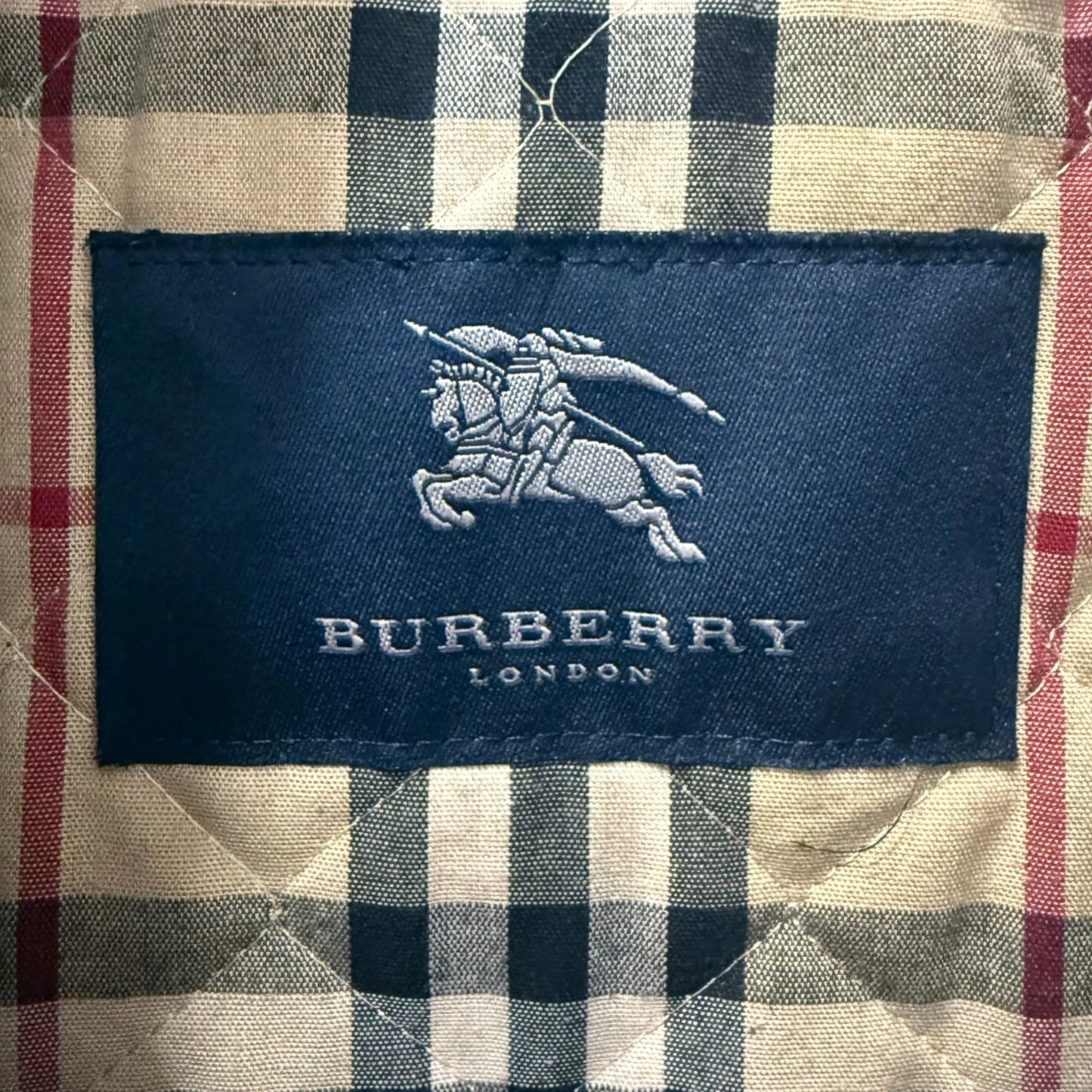 Burberry London Khaki Padded Field Jacket
