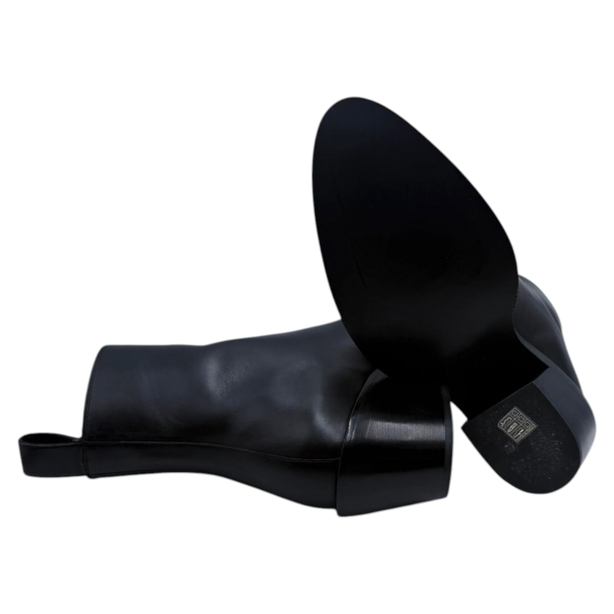 Alexander McQueen Sparrow Leather Ankle Boots