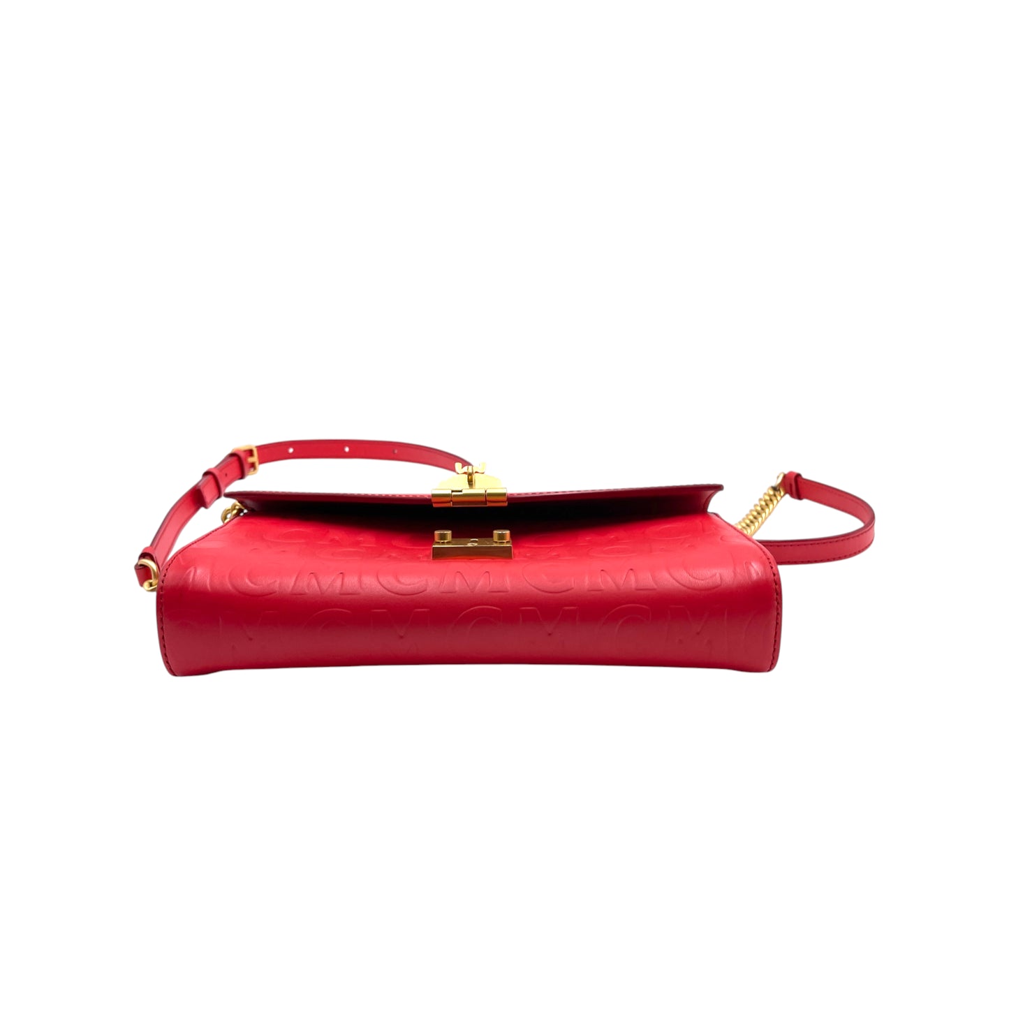 MCM Monogram Leather Crossbody