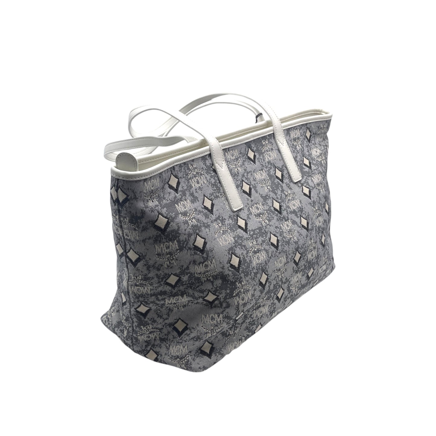 MCM Canvas Monogram Jacquard Tote