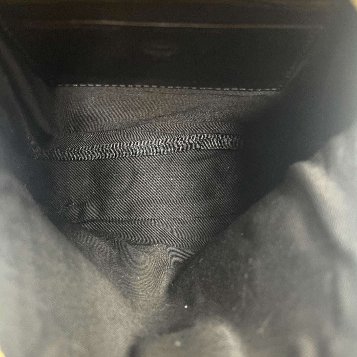 MCM Black Gold Gradient Backpack Crossbody