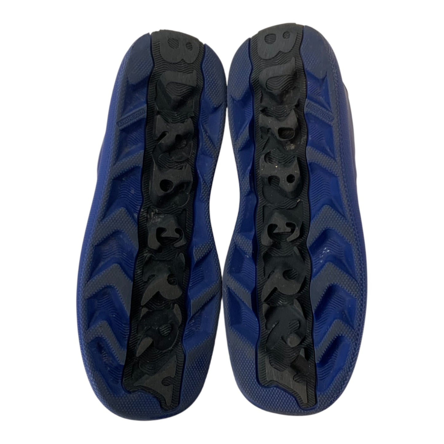 Burberry Blue Debossed Sneakers