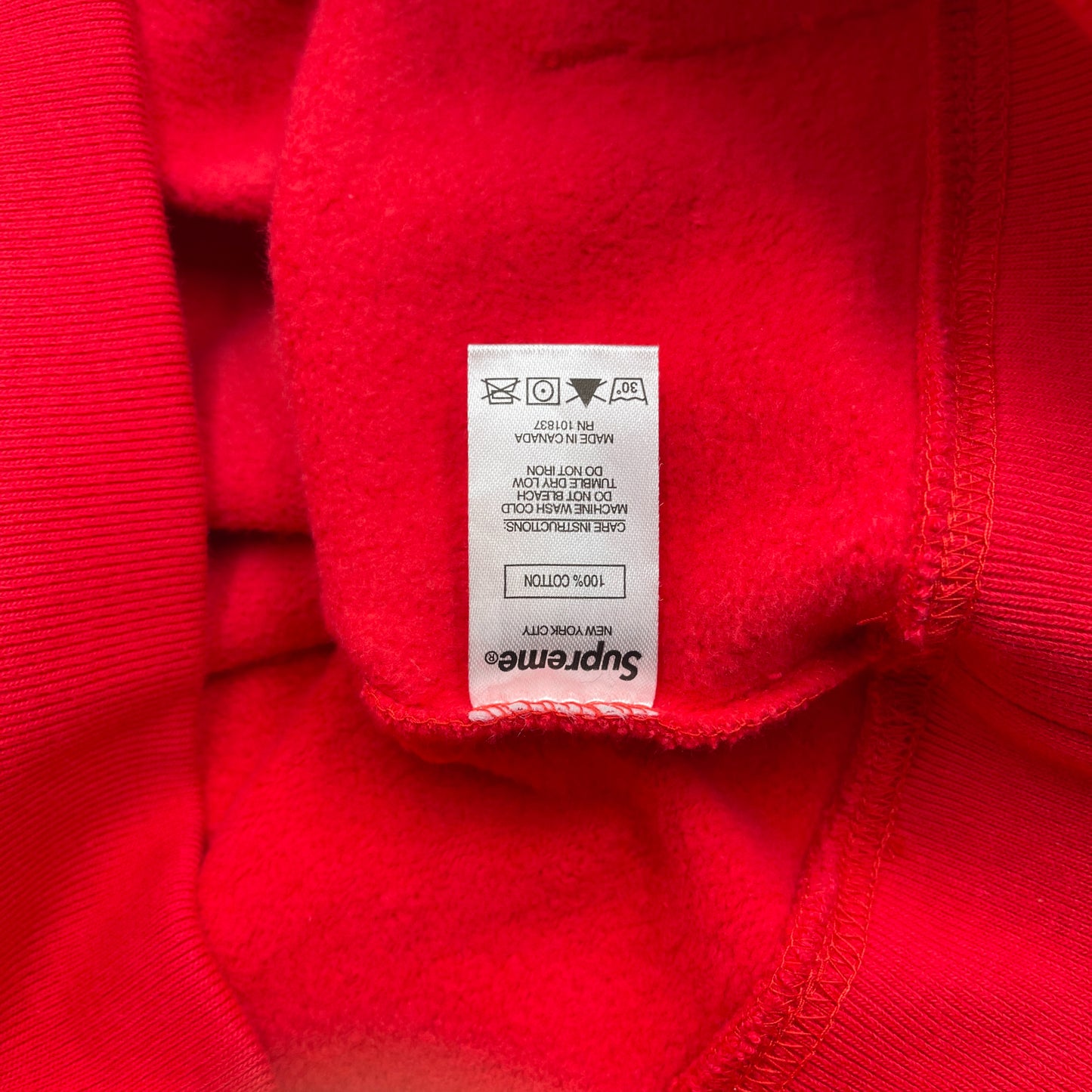 Supreme Illegal Business Red Hoodie