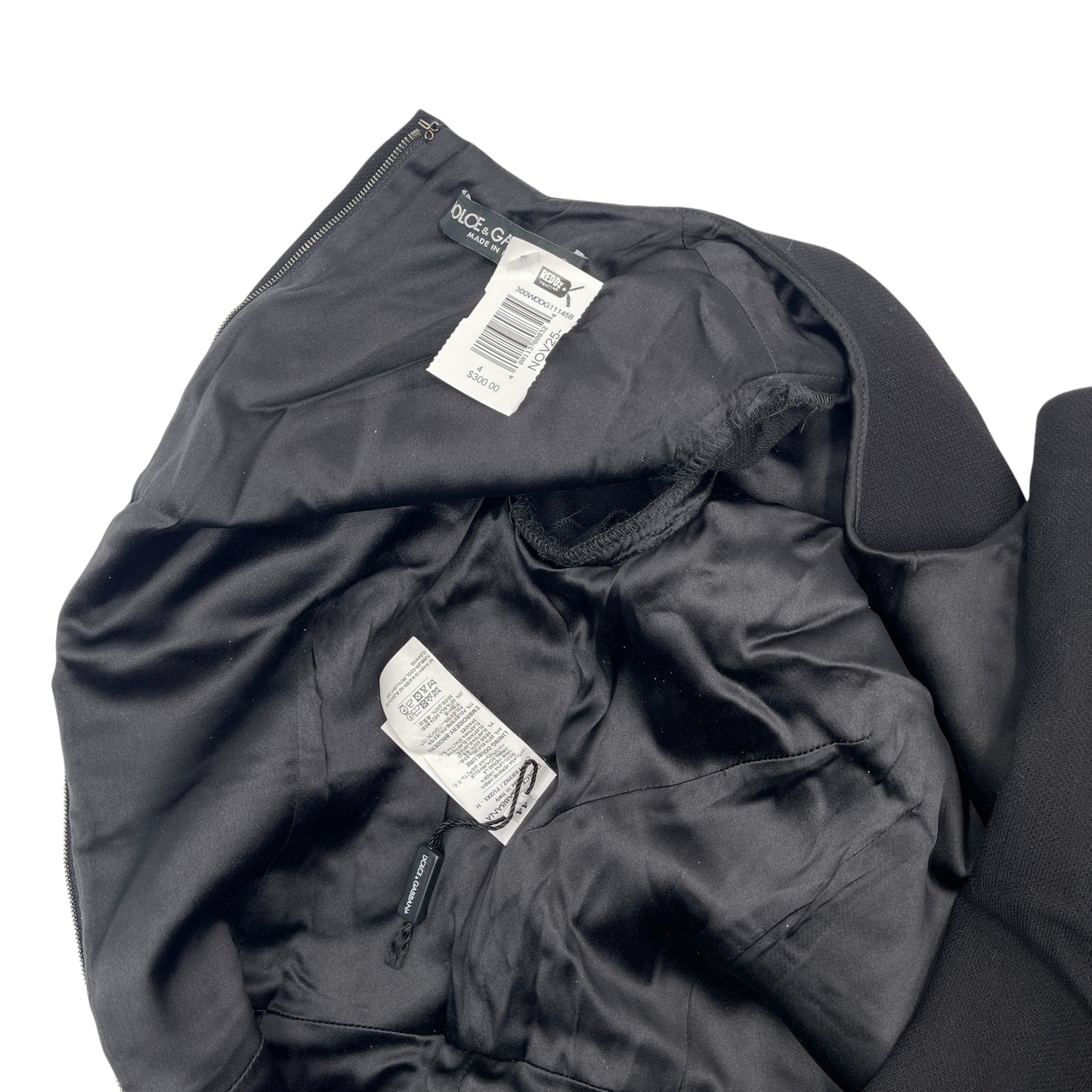 D&G 'Fashion Devotion' Wool Dress