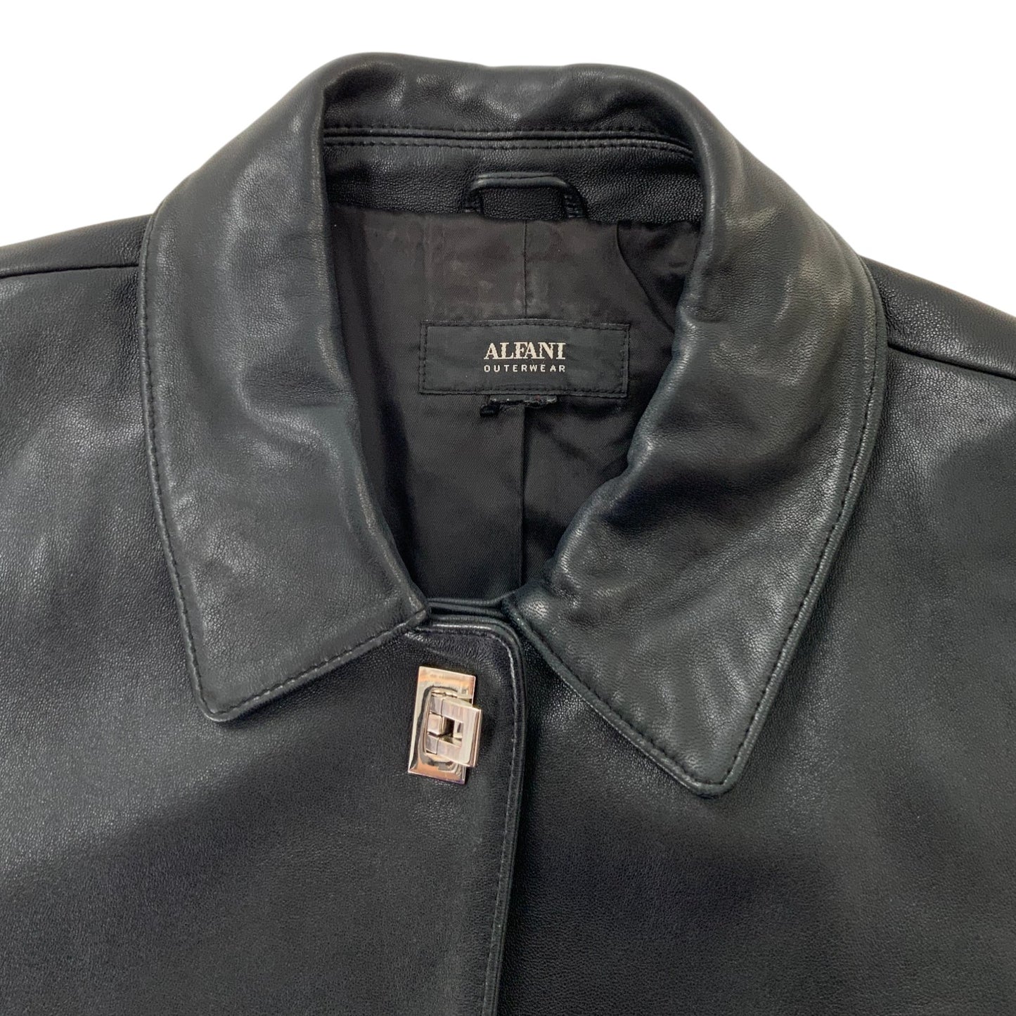 Alfani Outerwear Leather Jacket
