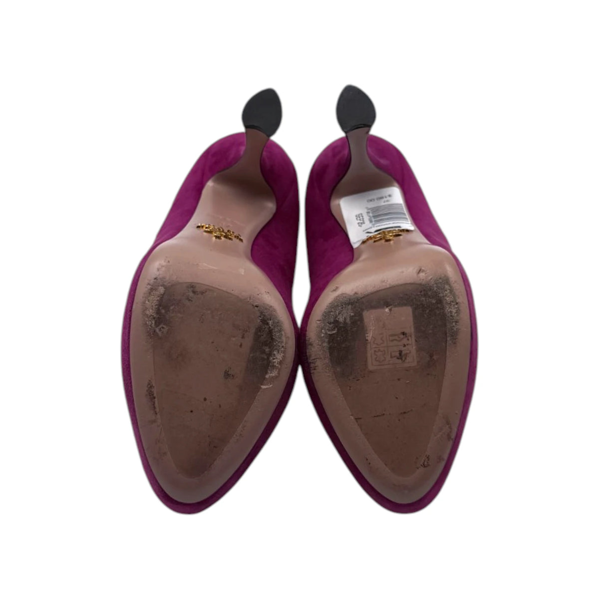 Prada Plum Suede Pumps