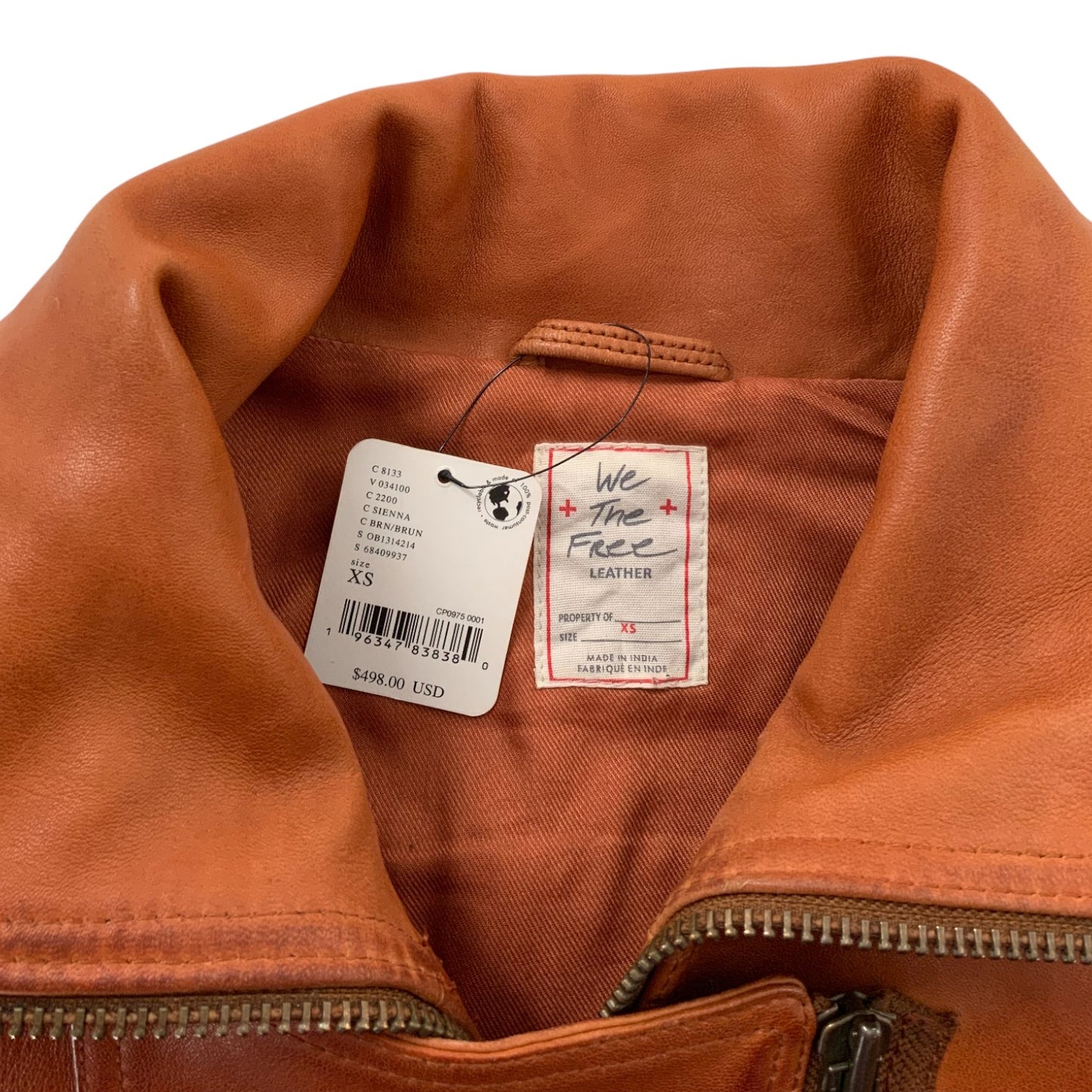 Free People Leather Jacket