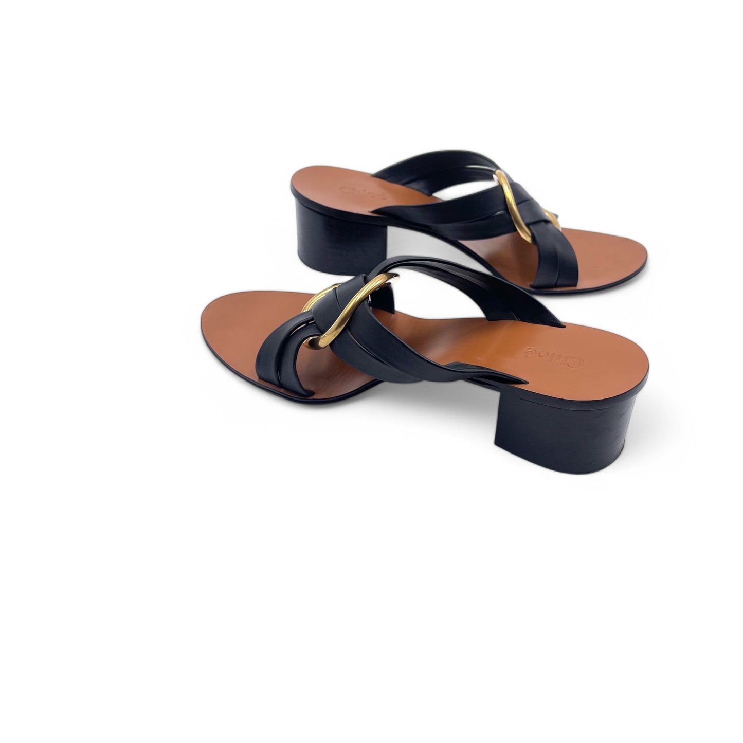Chloé Leather Rony Sandals