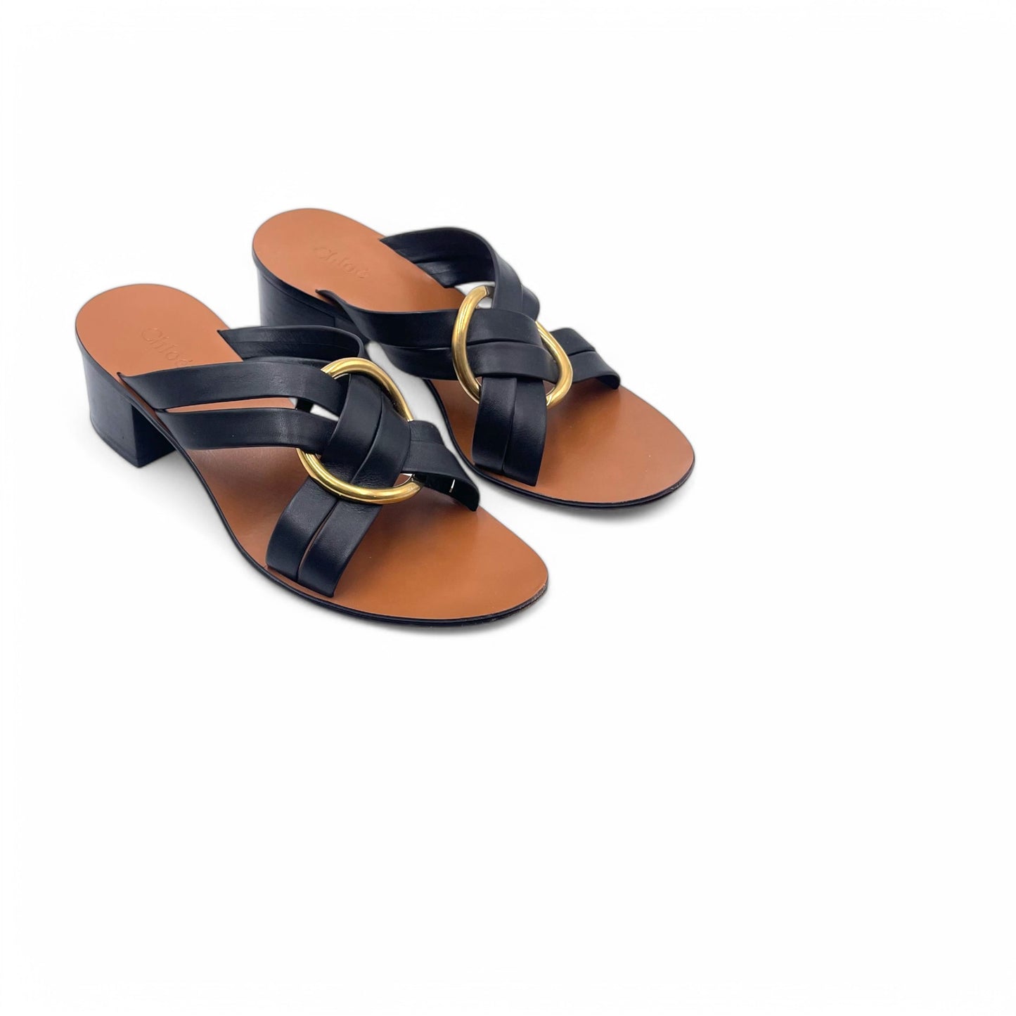 Chloé Leather Rony Sandals