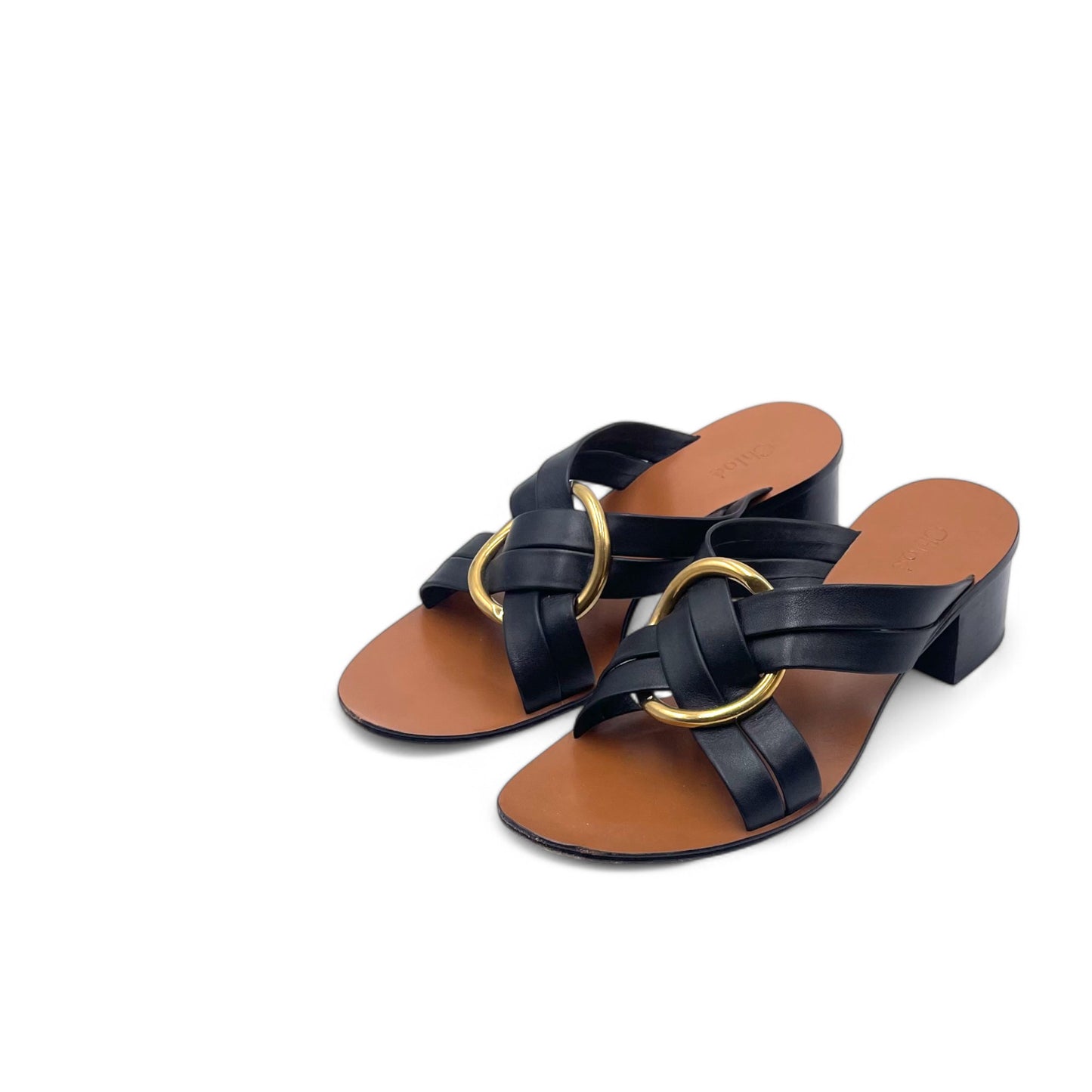 Chloé Leather Rony Sandals