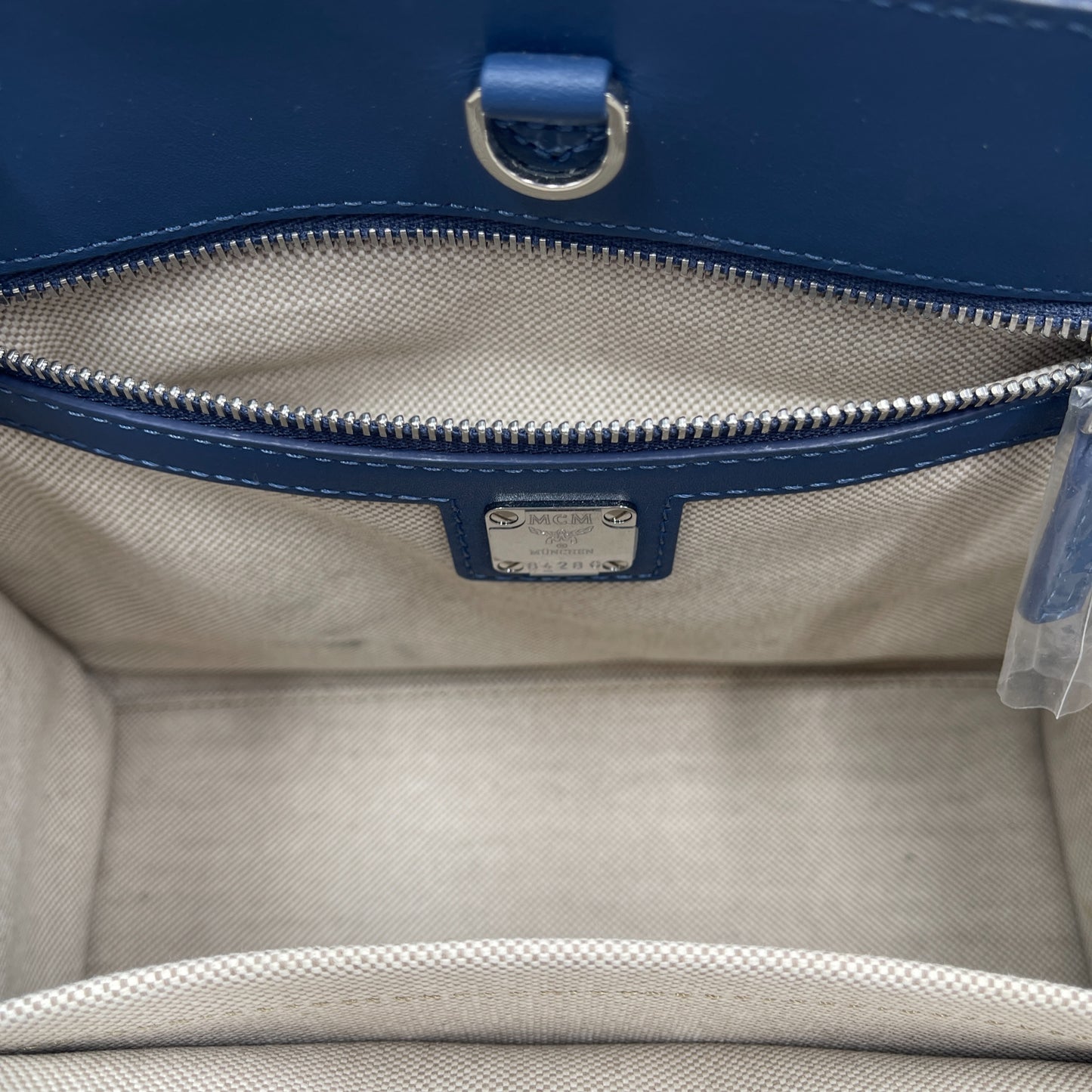 MCM Jacquard Small Tote