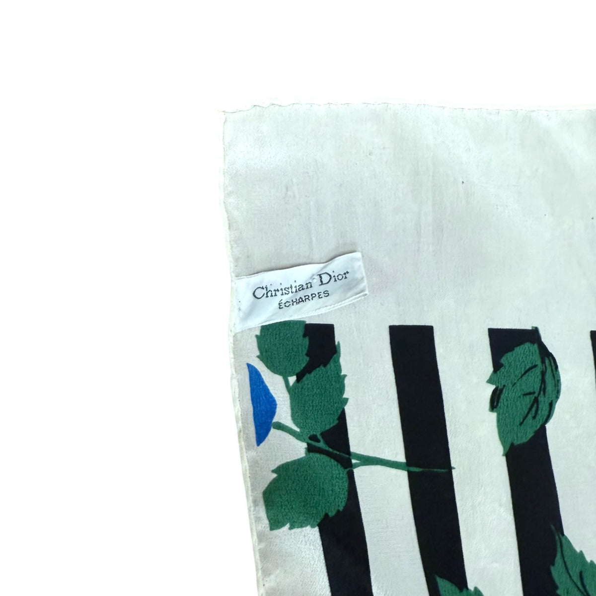 Christian Dior Floral Print Silk Scarf