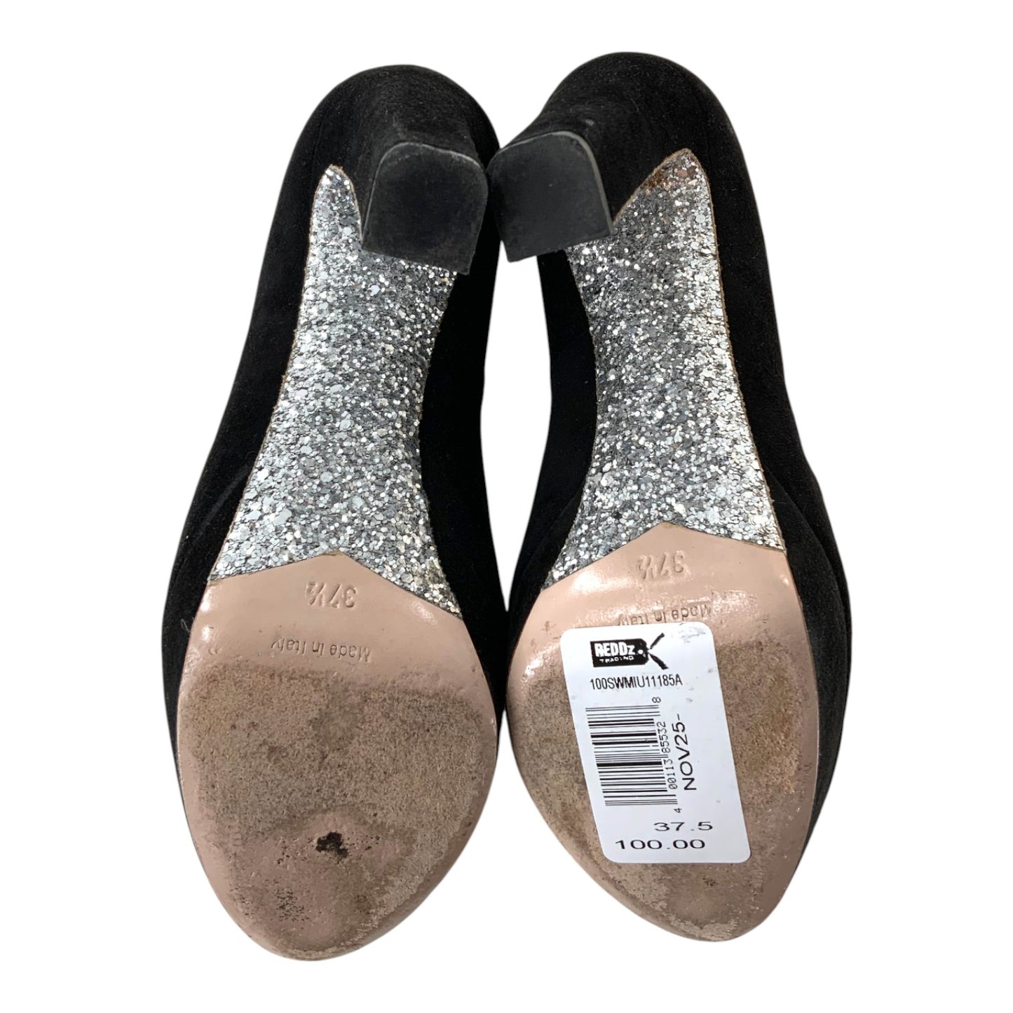 Miu Miu Black Suede Pumps