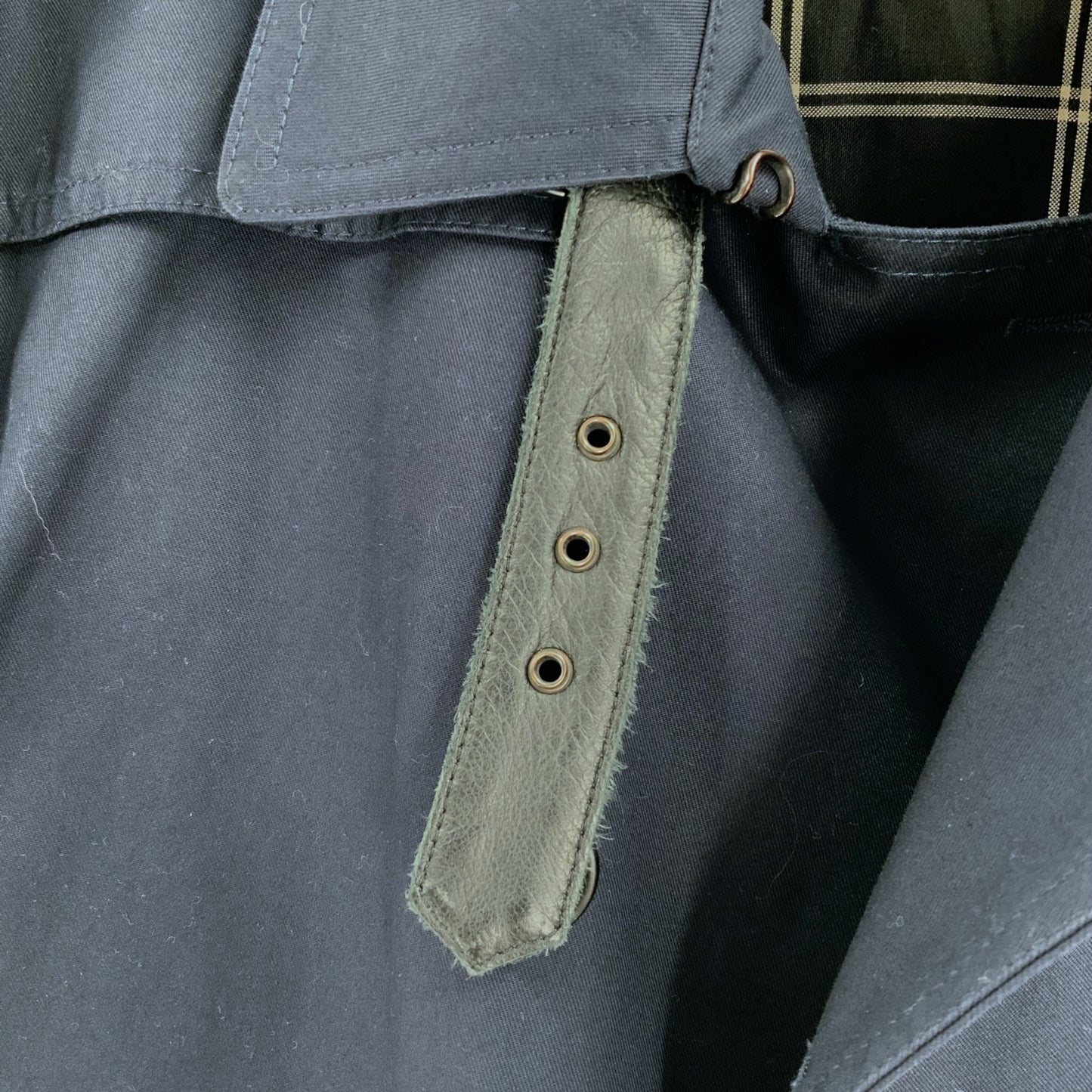 Sandro Men's Double-Breasted Navy Blue Coat
