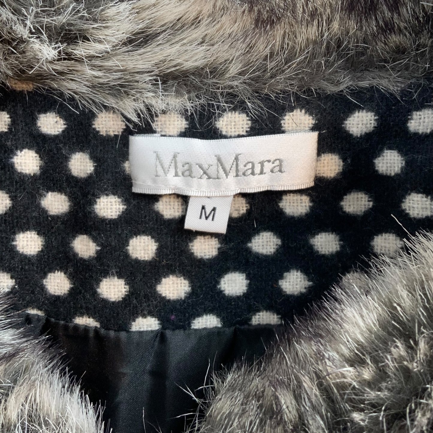 Max Mara Fur Lined Coat