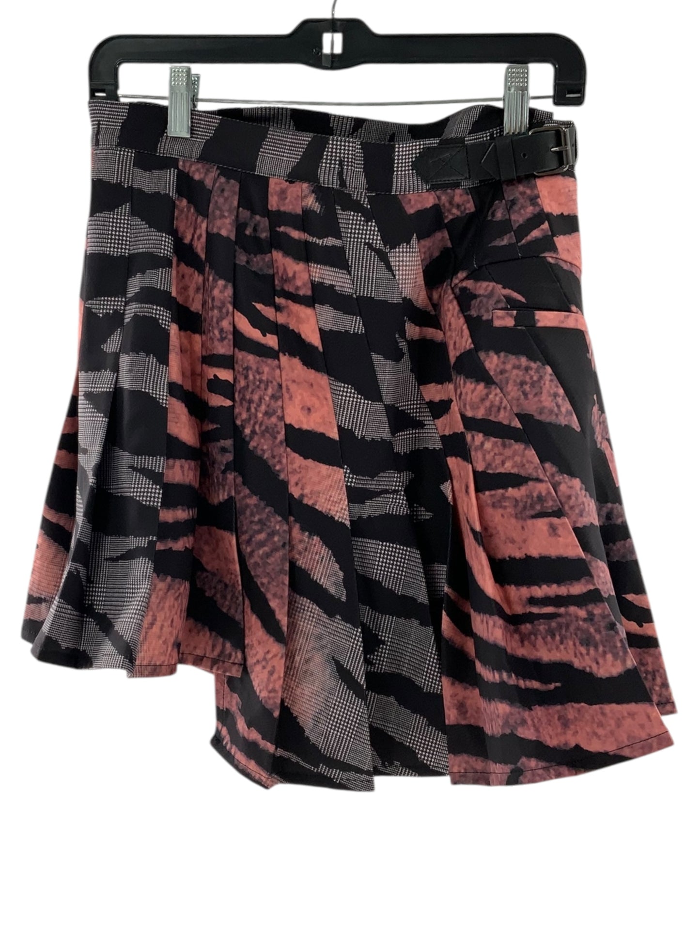 McQ by Alexander McQueen Printed Adjustable Mini Skirt