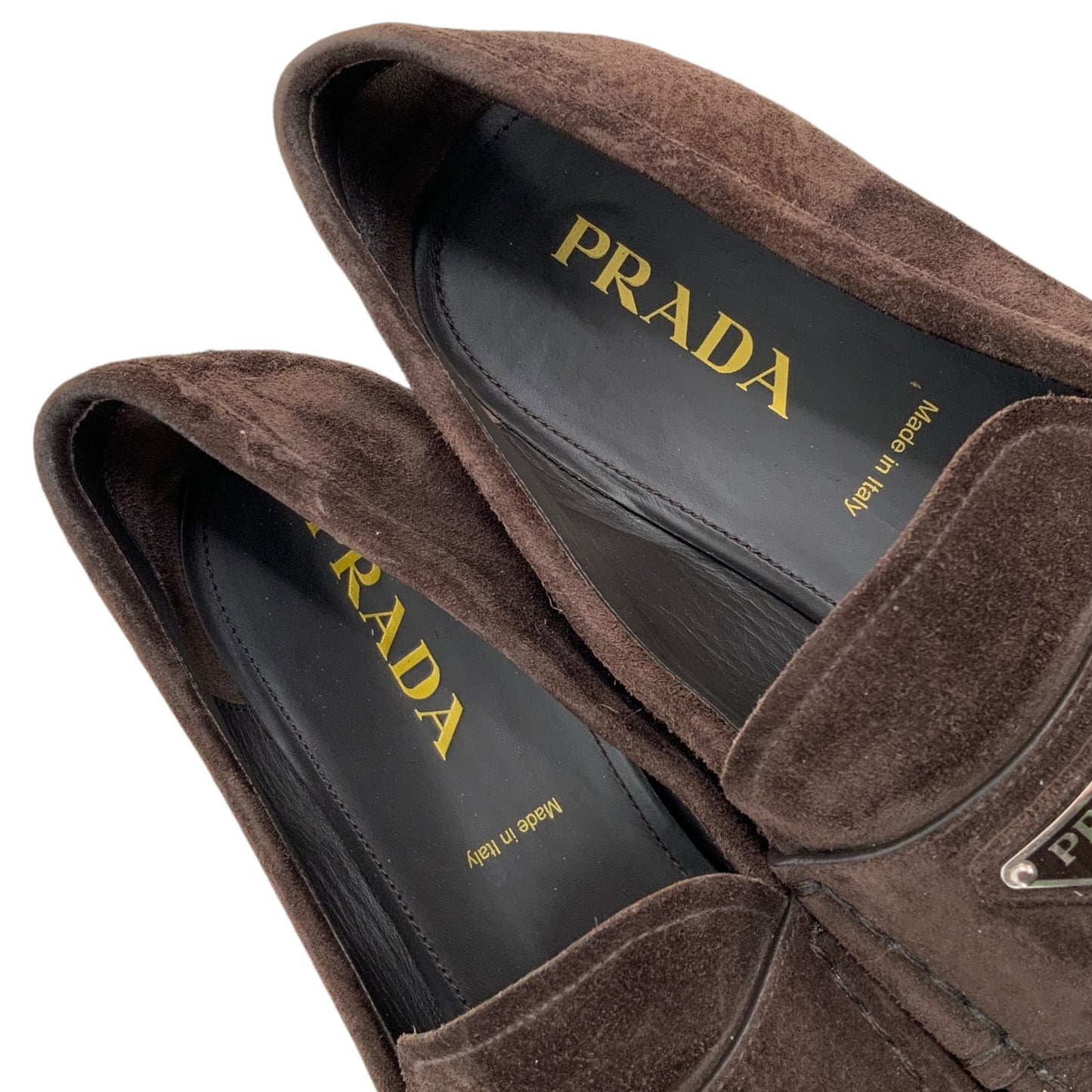 Prada Suede Loafers