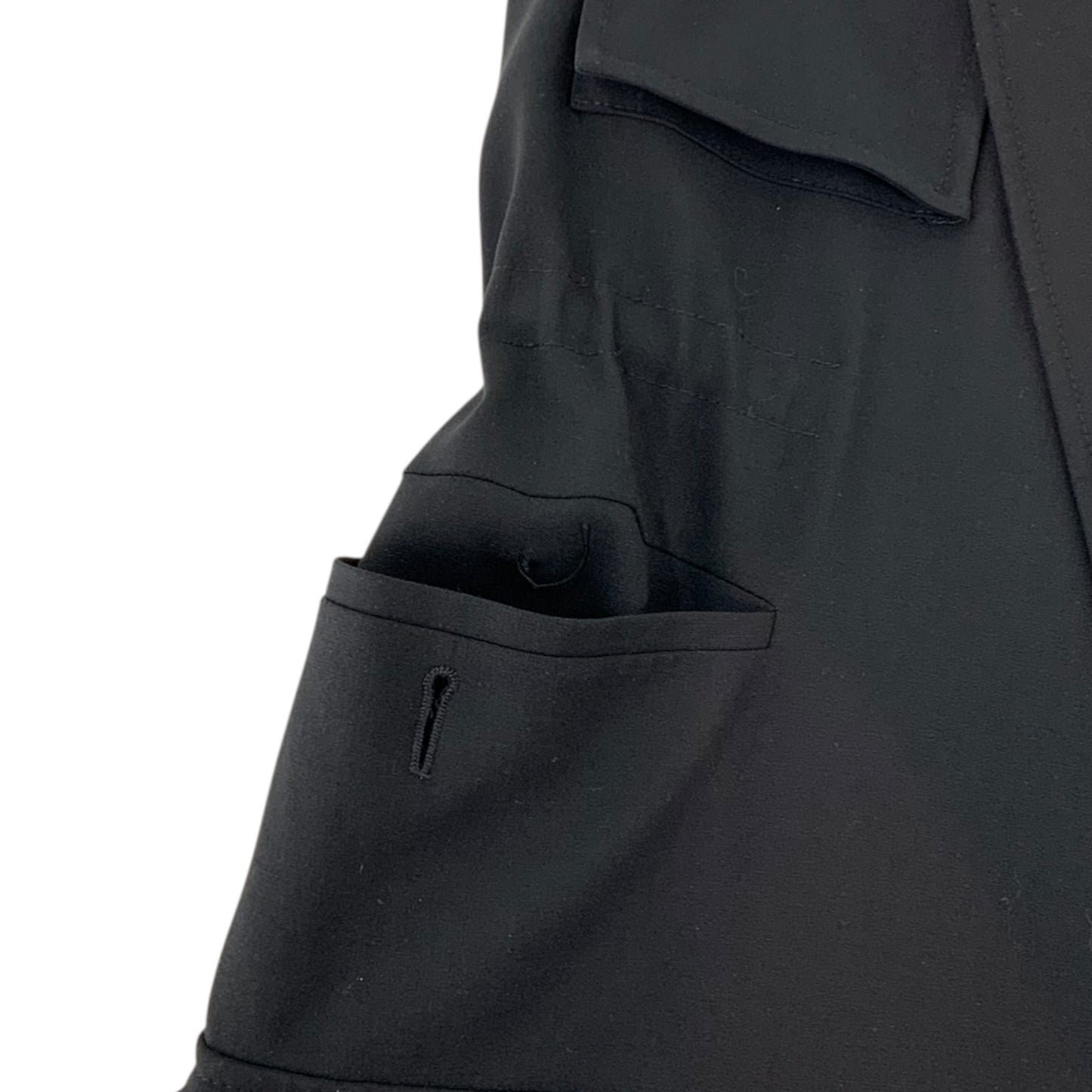 Acne Studios Long Black Cinching Vest/Dress
