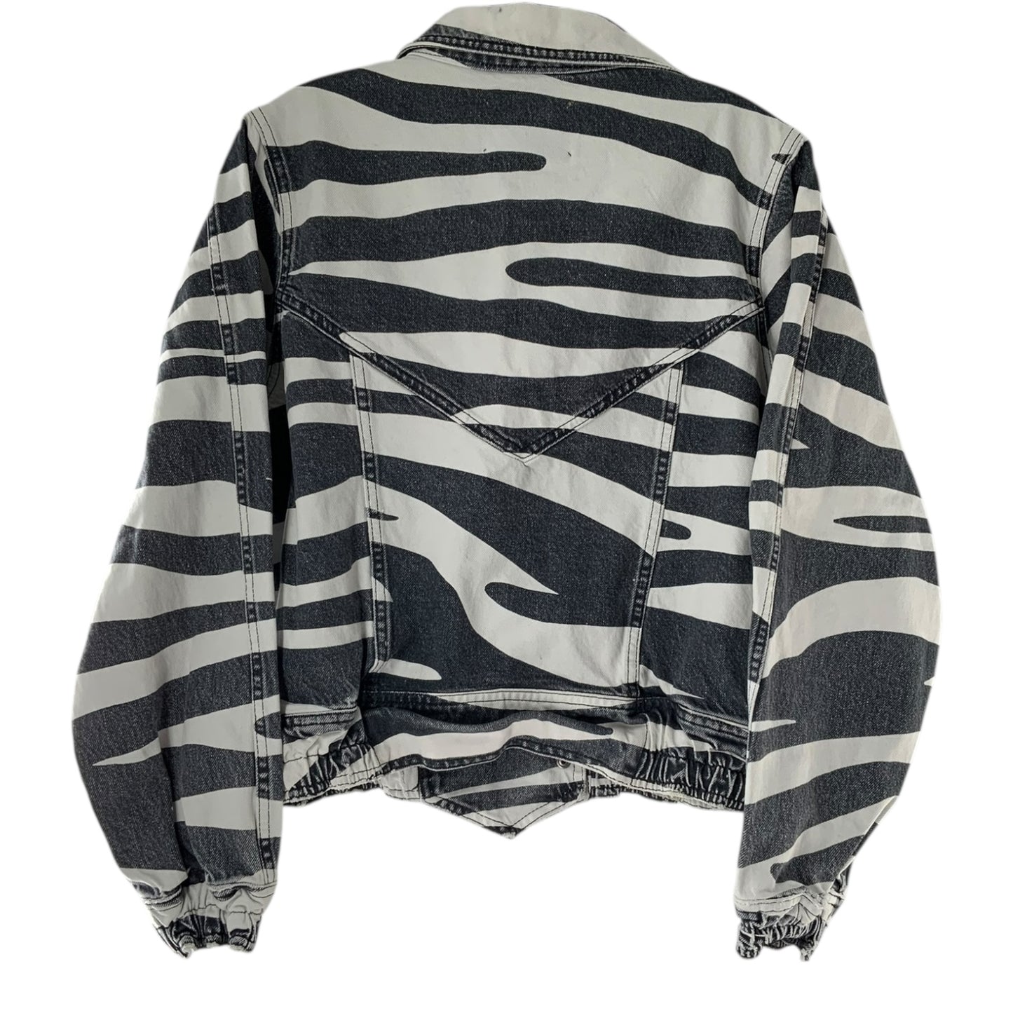 Retrofete Zebra Print Lauren Jacket