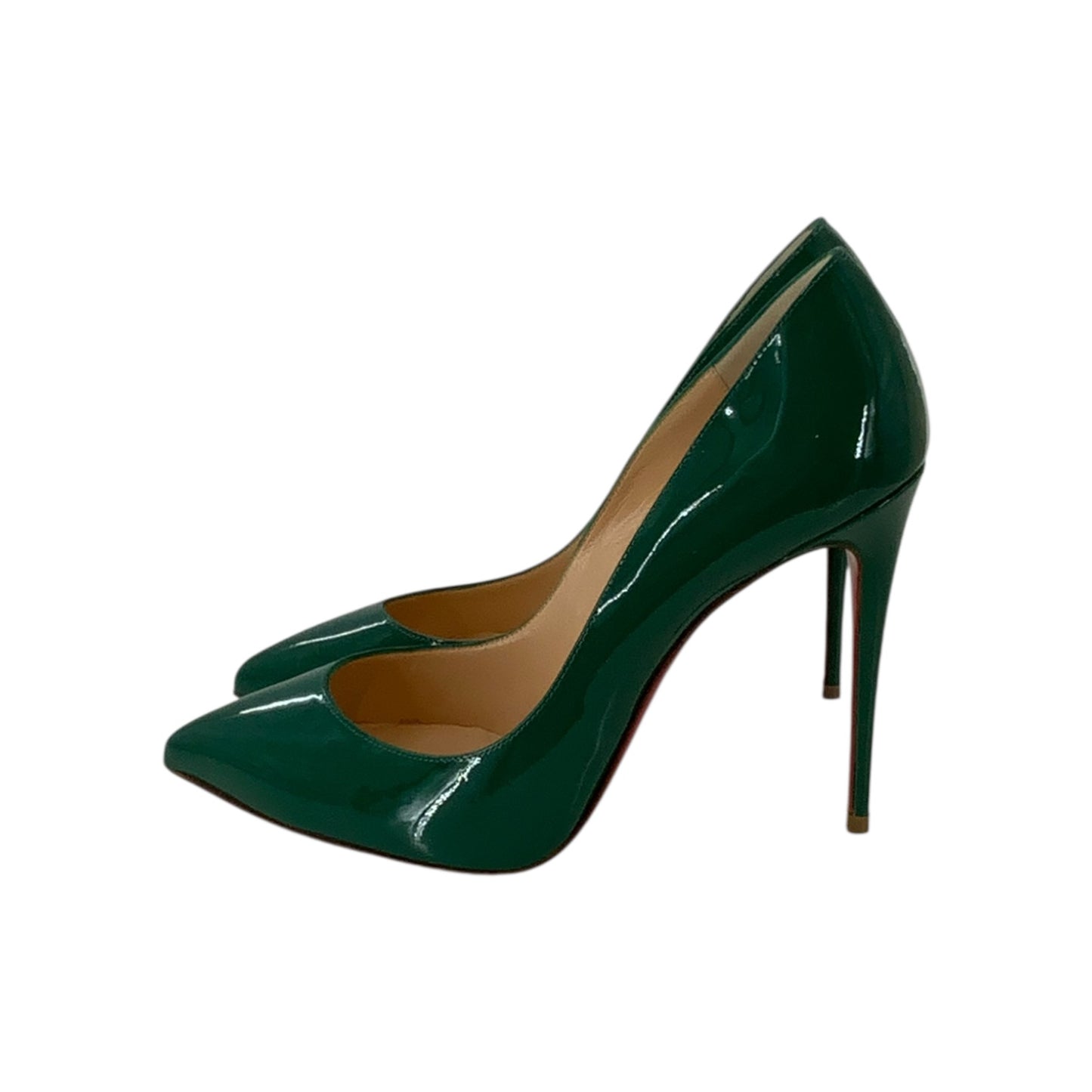 Christian Louboutin Green Pigalle Red Bottoms