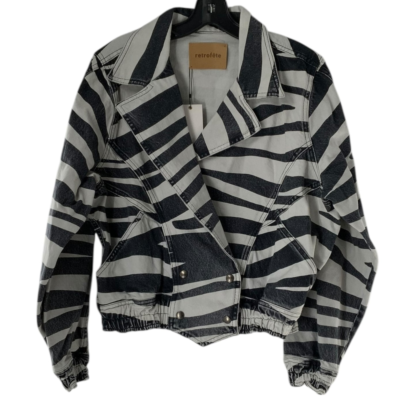 Retrofete Zebra Print Lauren Jacket
