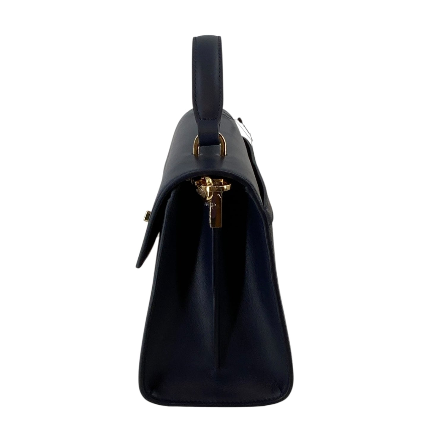 Lauren Ralph Lauren Resort Navy Blue Top Handle Bag