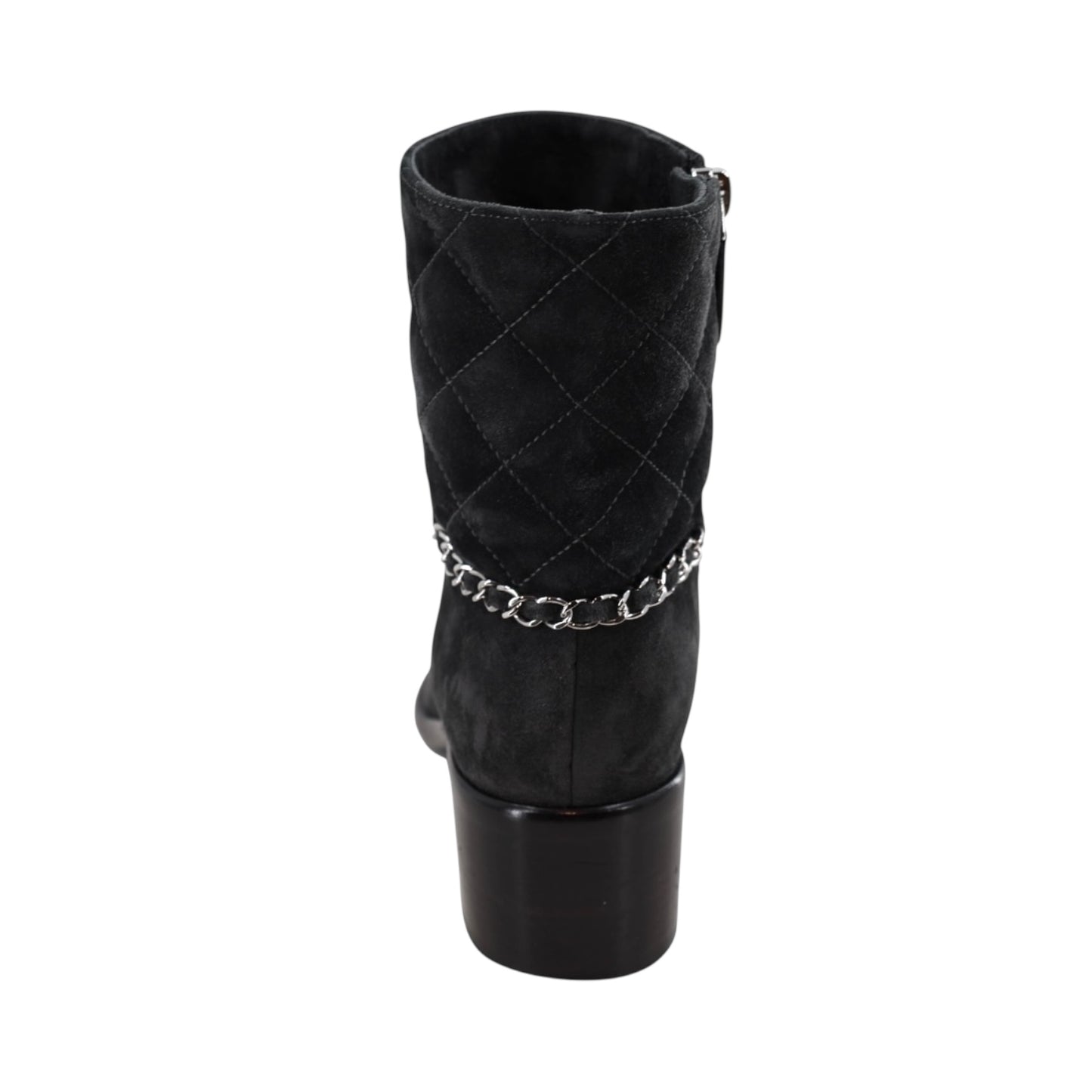 Chanel Short Suede Calfskin Boots