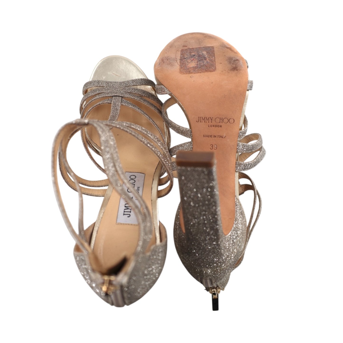 Jimmy Choo Glitter Glitter Heels