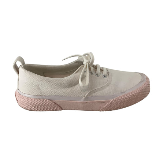 Celine 180 Lace-Up Canvas Sneakers