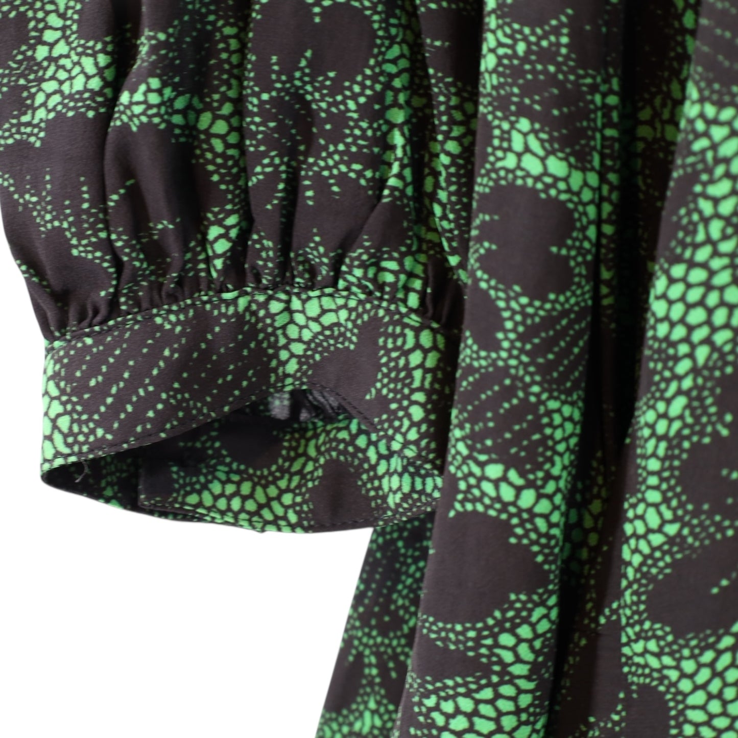 Rhode Wendy Printed Mini Dress in Emerald Savoy Lace