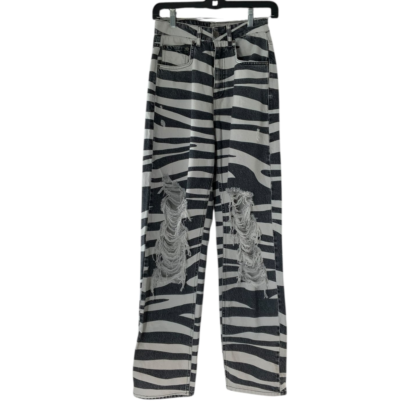 Retrofete Zebra Print Jeans