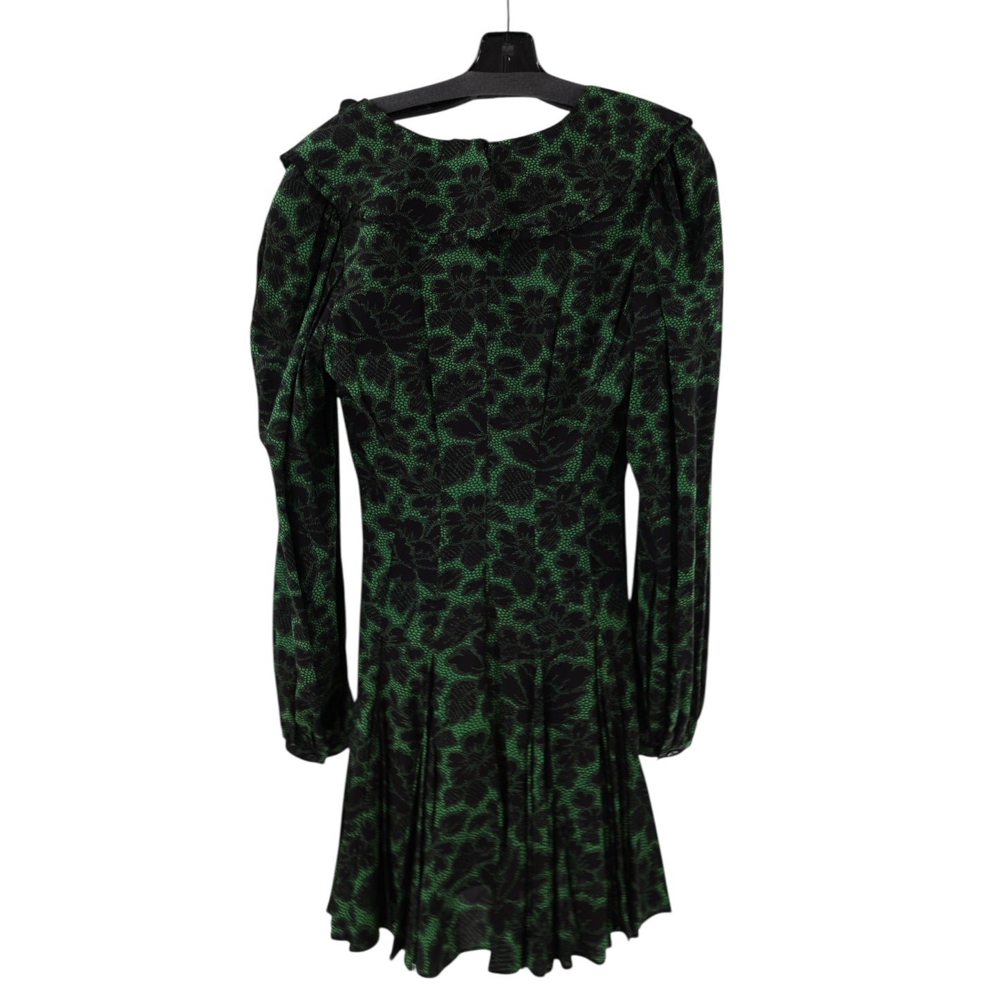 Rhode Wendy Printed Mini Dress in Emerald Savoy Lace