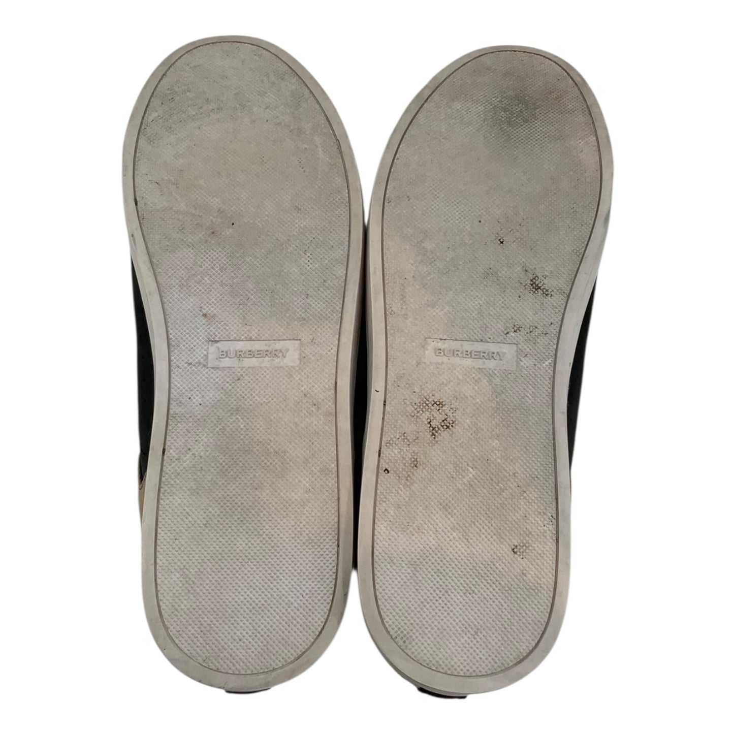 Burberry Leather Suede and House Check Sneakers