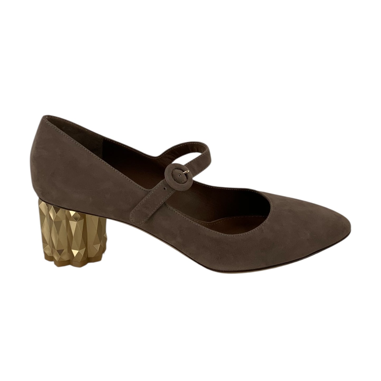 Salvatore Ferragamo Mary Jane Mid-Heel Pumps