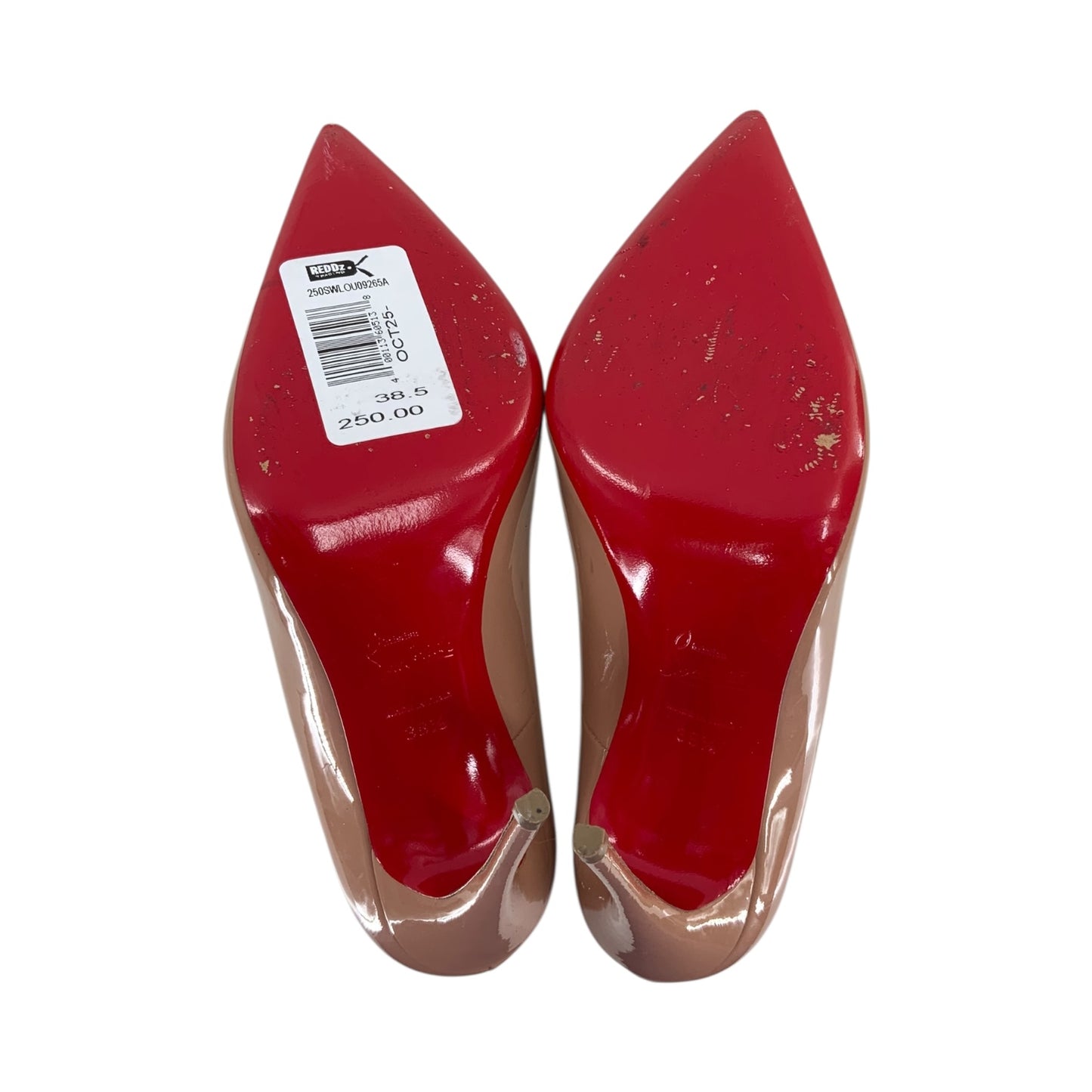 Christian Louboutin Nude Pigalle Red Bottoms