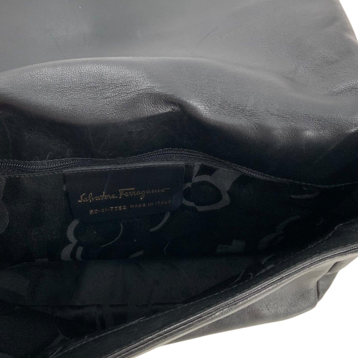 Salvatore Ferragamo Double Gancini Shoulder Bag