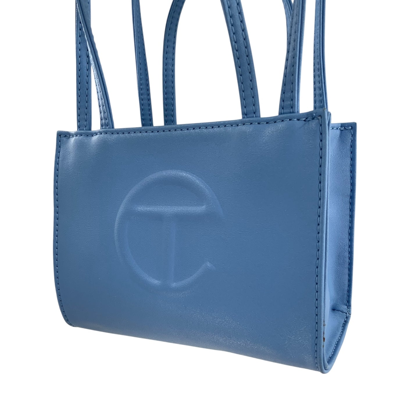 Telfar Periwinkle Blue Small Shopping Bag