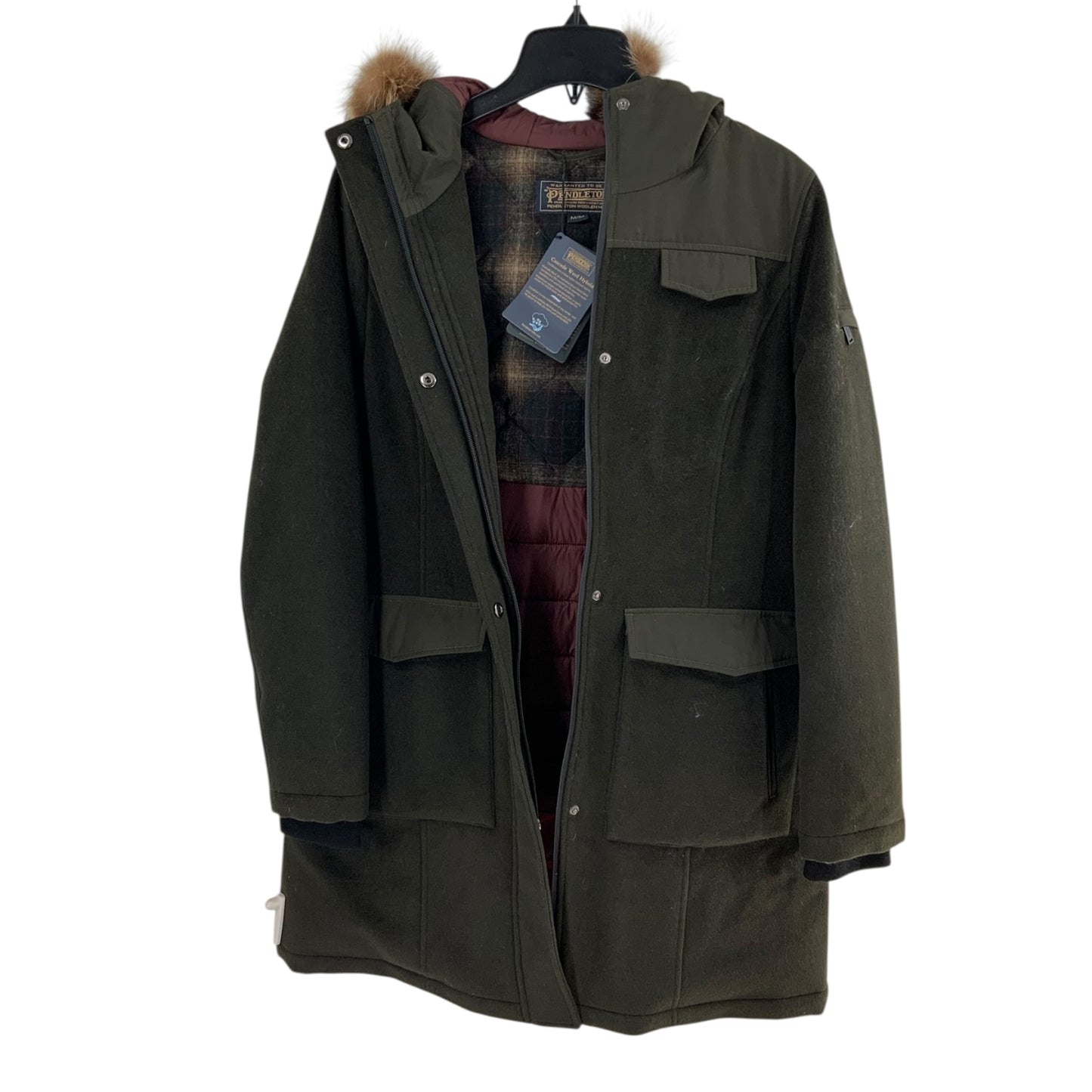 Pendleton Wool Parka Coat