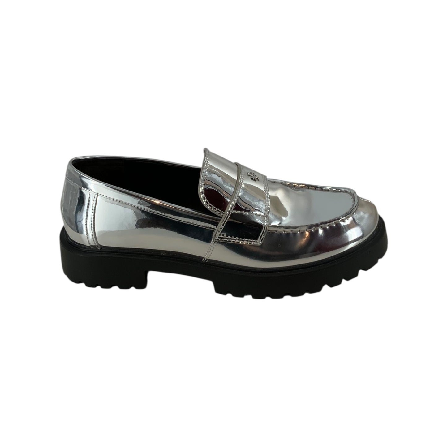 Tory Burch Mirrored Metallic Classic Lug Loafer