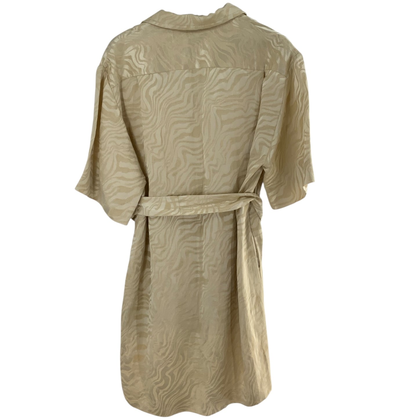 Sandro Ivory Colored Patterned Dress