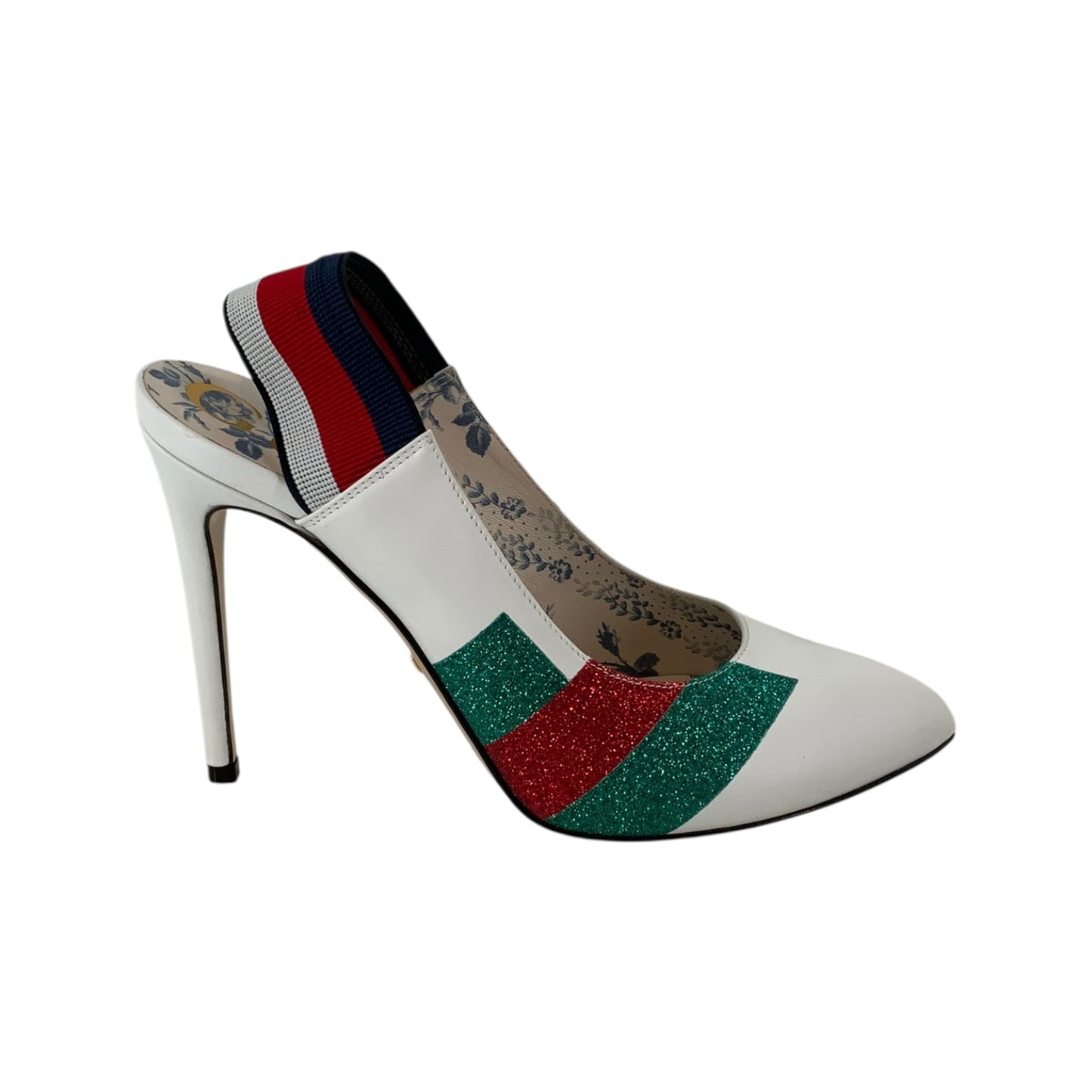 Gucci Sylvie Leather Pumps